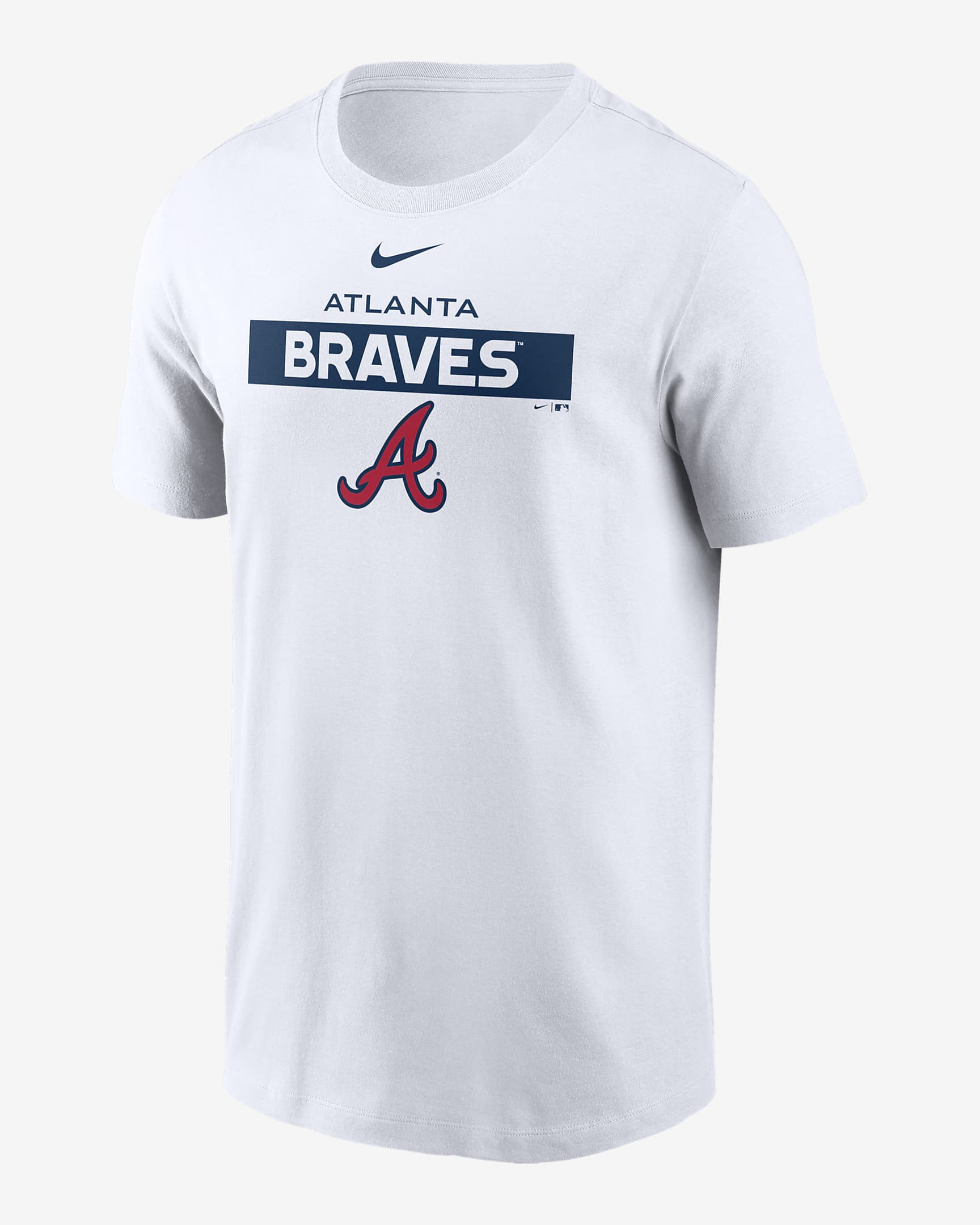 Nike Team Issue (MLB Atlanta Braves) Men's T-Shirt - White