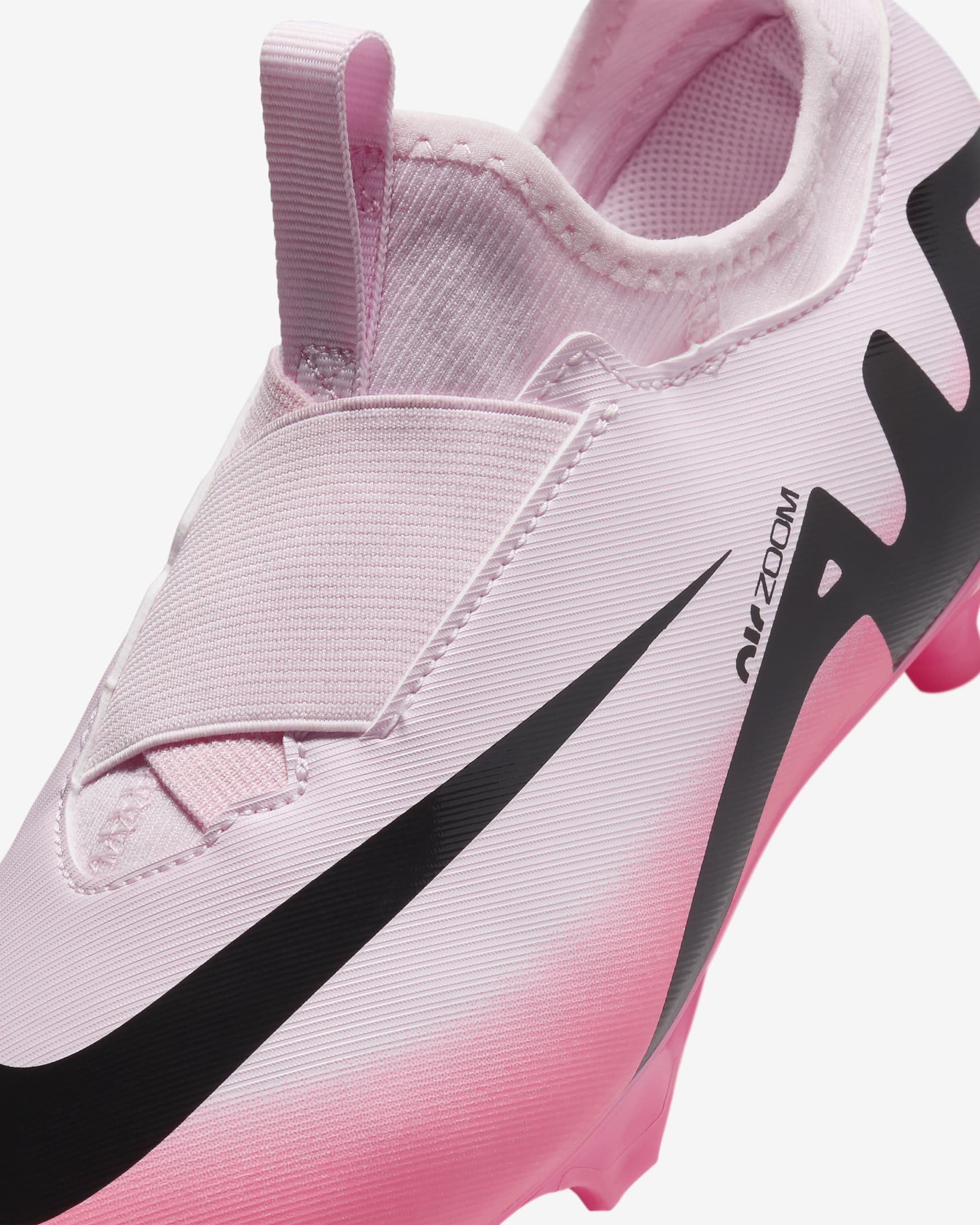 Nike Jr. Mercurial Vapor 15 Academy Younger/Older Kids' MG Low-Top Football Boot - Pink Foam/Black