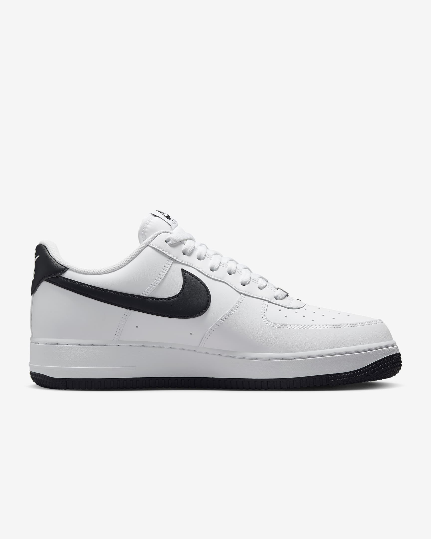 Nike Air Force 1 '07 Men's Shoes - White/White/Black