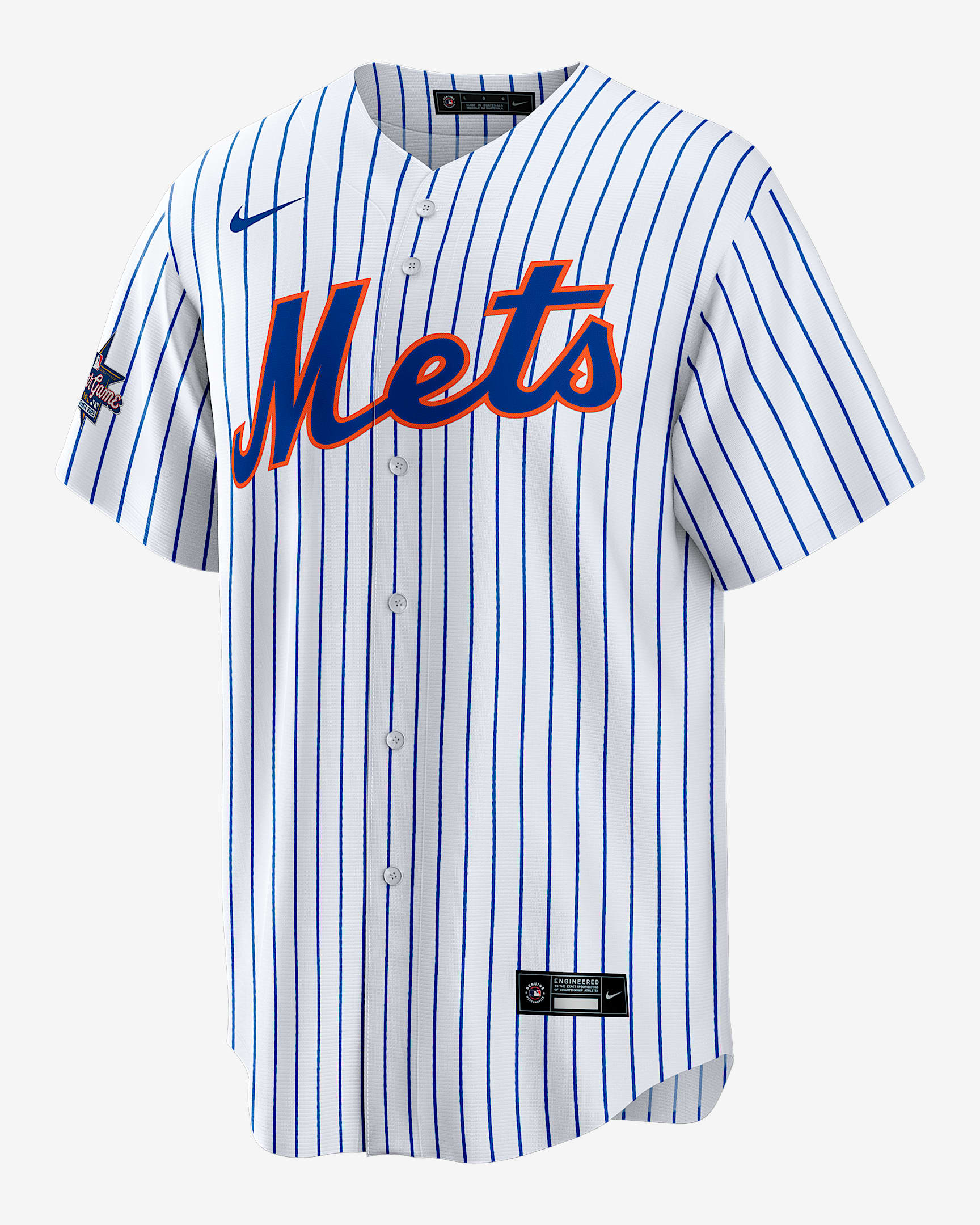Jersey Nike de la MLB Replica para hombre Francisco Lindor National League 2025 All-Star Game - Blanco