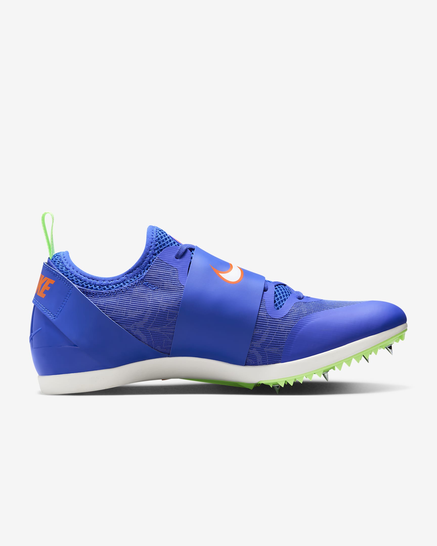 Nike Pole Vault Elite Track & Field Jumping-pigge - Racer Blue/Safety Orange/Lime Blast/hvid