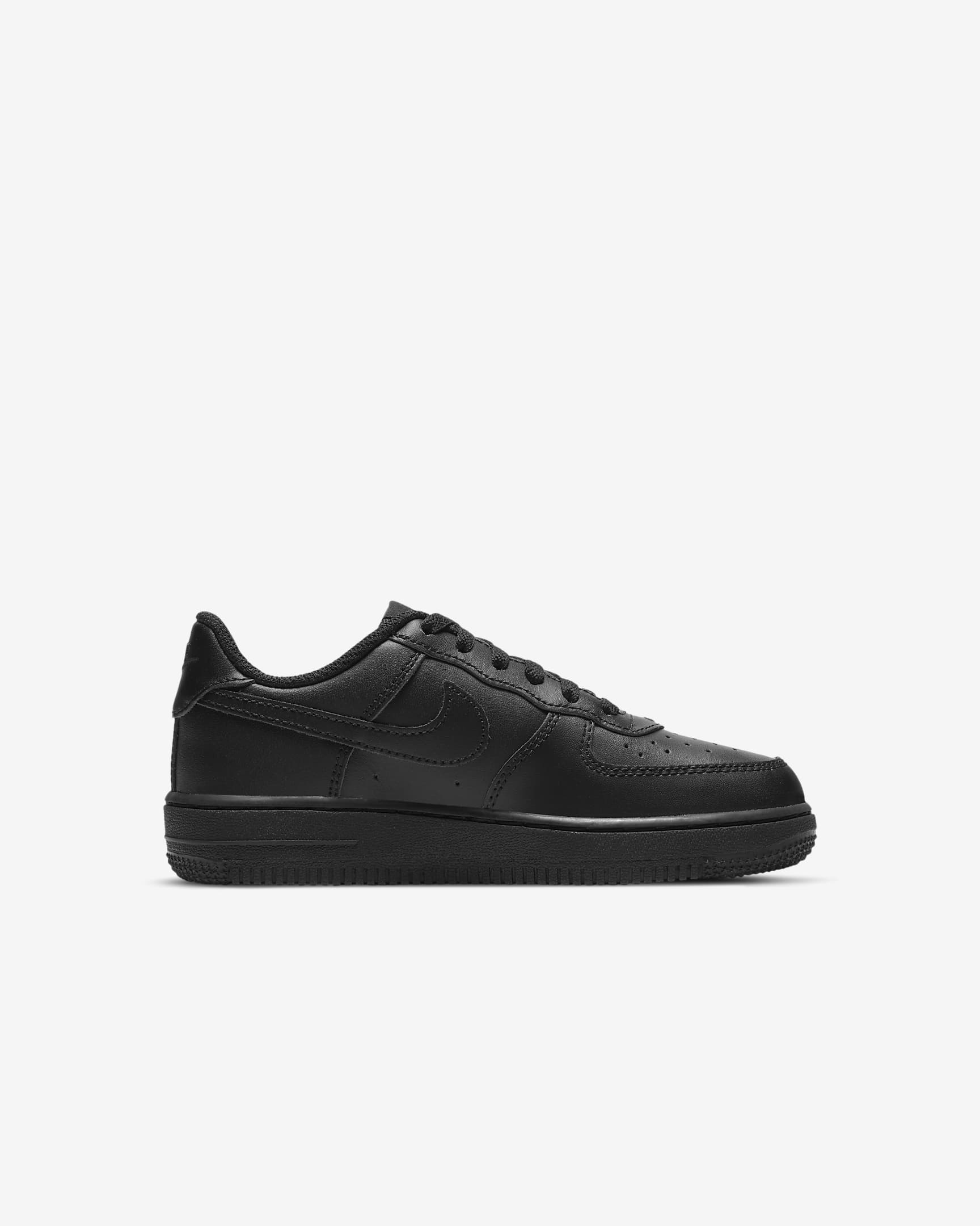 Tenis para niños de preescolar Nike Air Force 1 LE - Negro/Negro