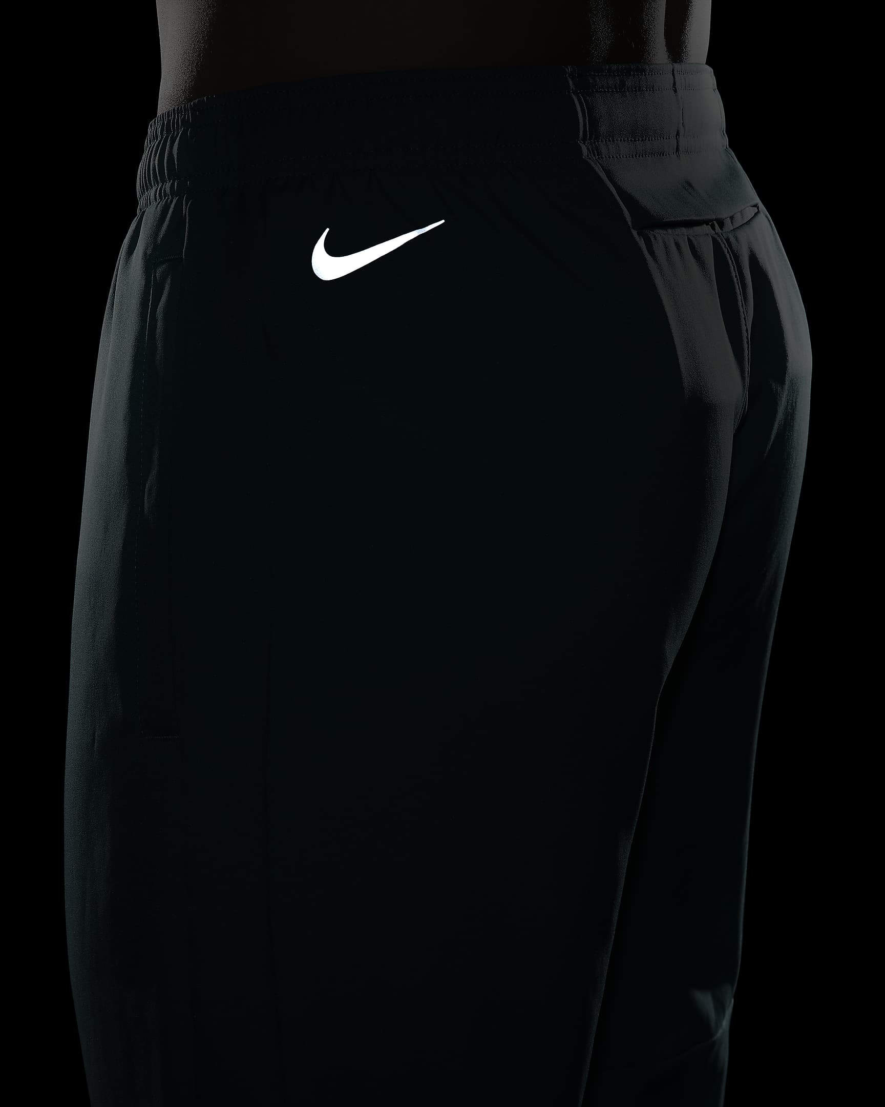 กางเกงวิ่งขายาวผู้ชายแบบทอ Dri-FIT Nike Challenger Flash - Bicoastal