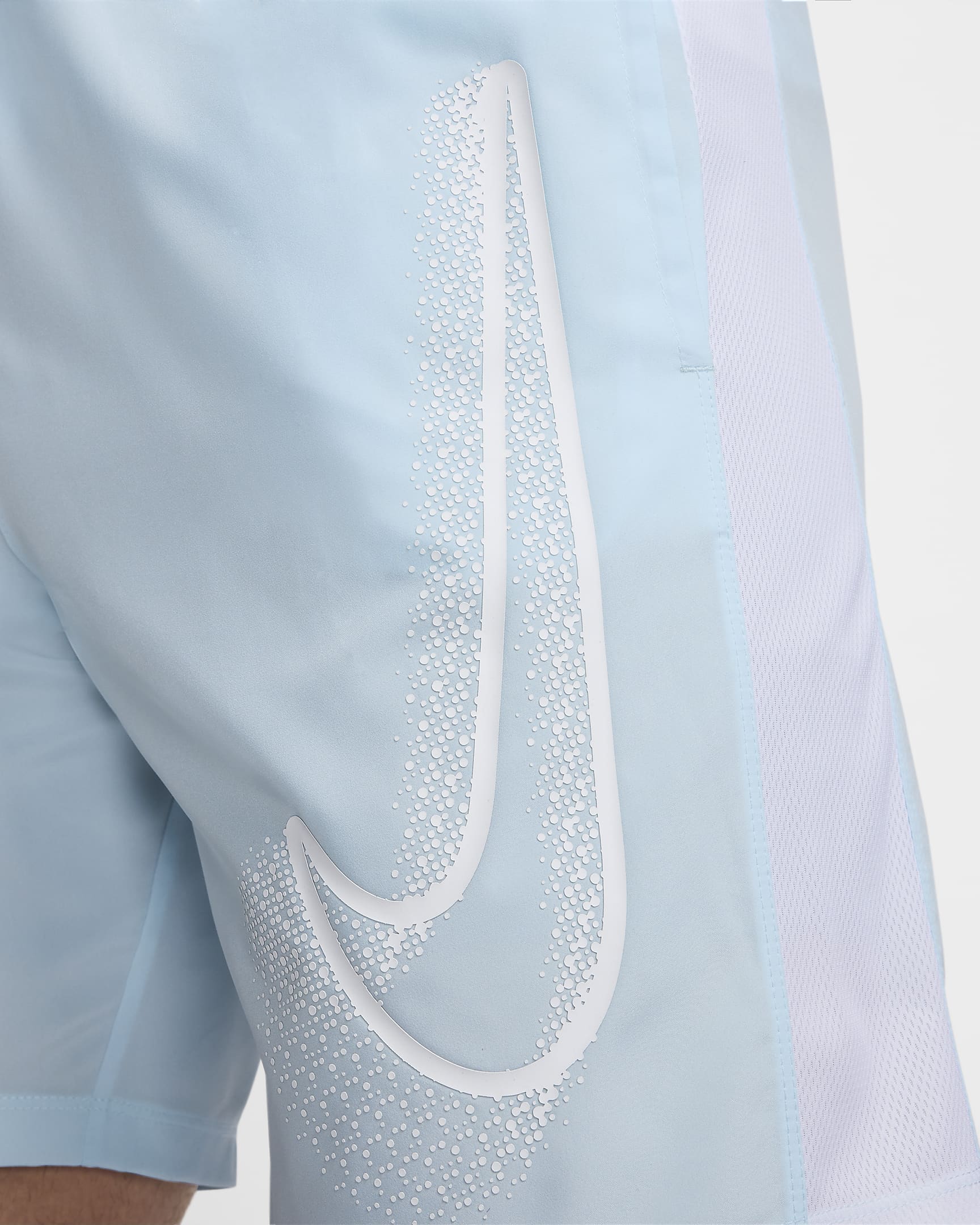 Shorts de fútbol para hombre Nike Academy - Azul glacial/Blanco/Blanco