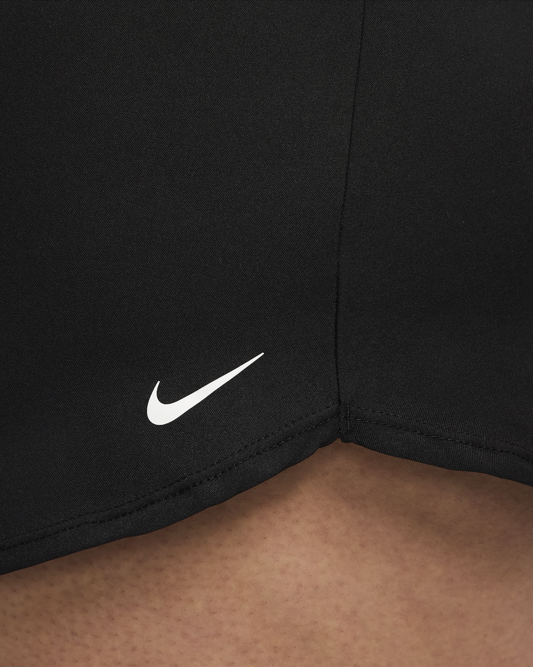 Shorts de playa para mujer (talla grande) Nike Solid Element - Negro