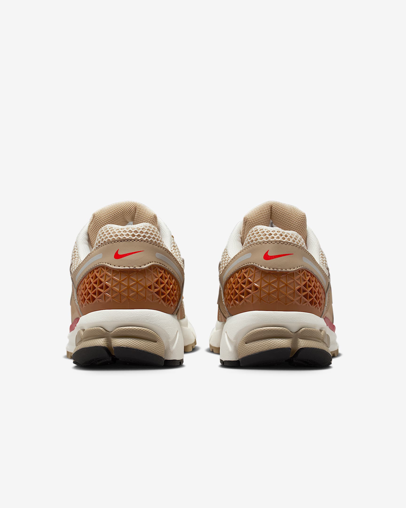 Nike Zoom Vomero 5 Women's Shoes - Khaki/Fire Red/Sail/Phantom