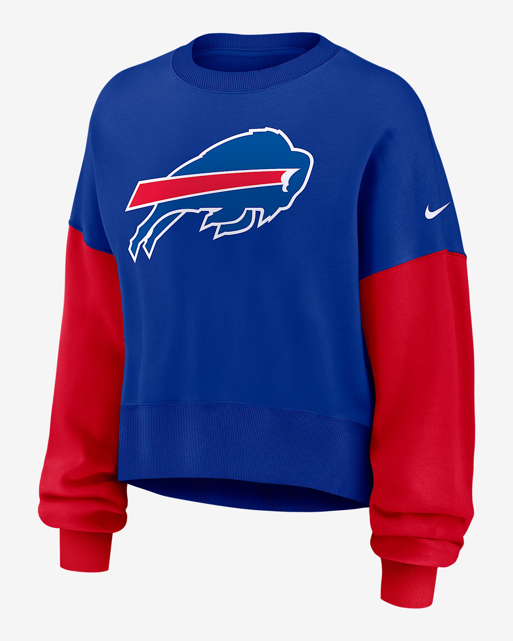 Buffalo Bills Women's Nike NFL Pullover Crew - Royal