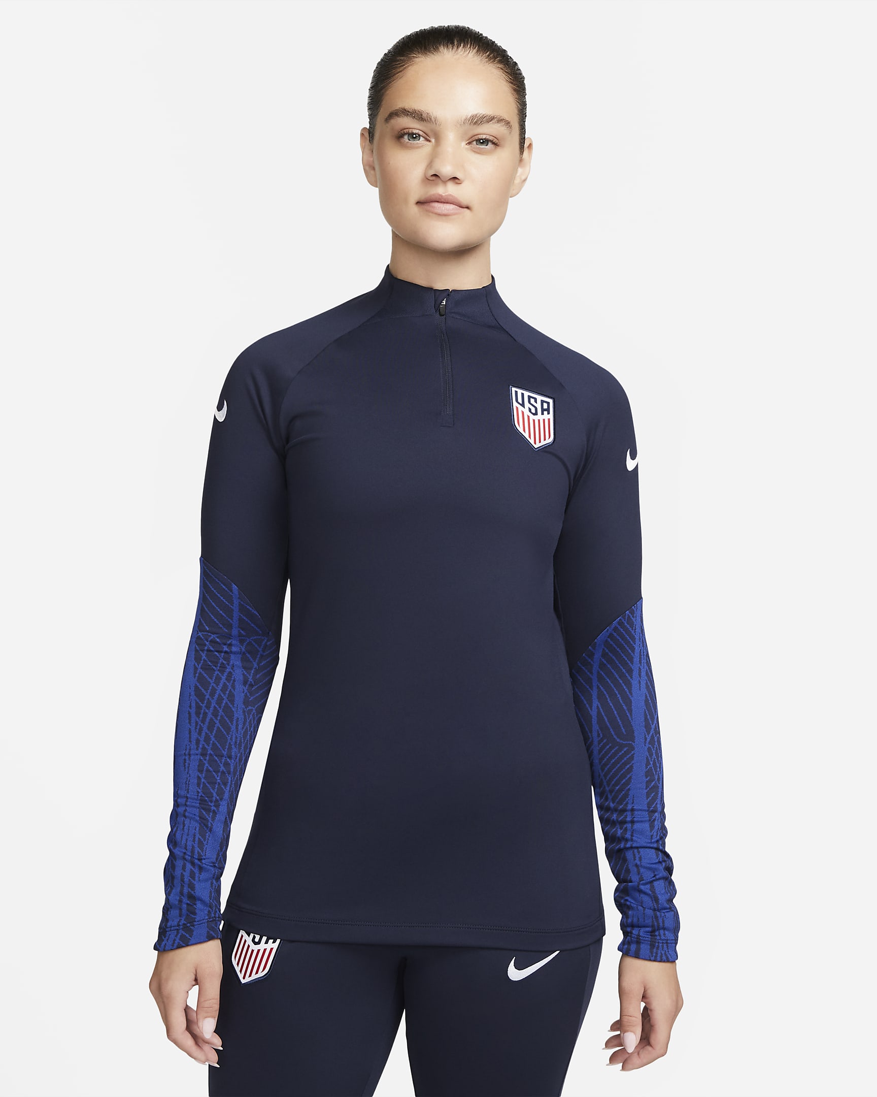 U.S. Strike Women's Nike Dri-FIT Knit Soccer Drill Top. Nike.com