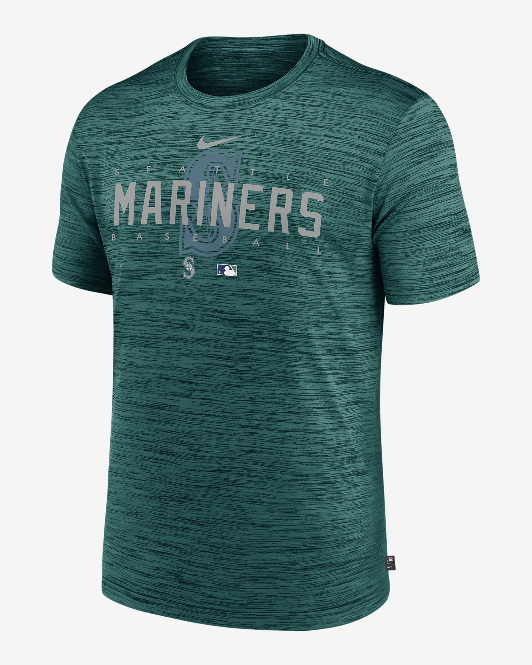 Nike Dri-FIT Velocity Practice (MLB Seattle Mariners) Men's T-Shirt ...