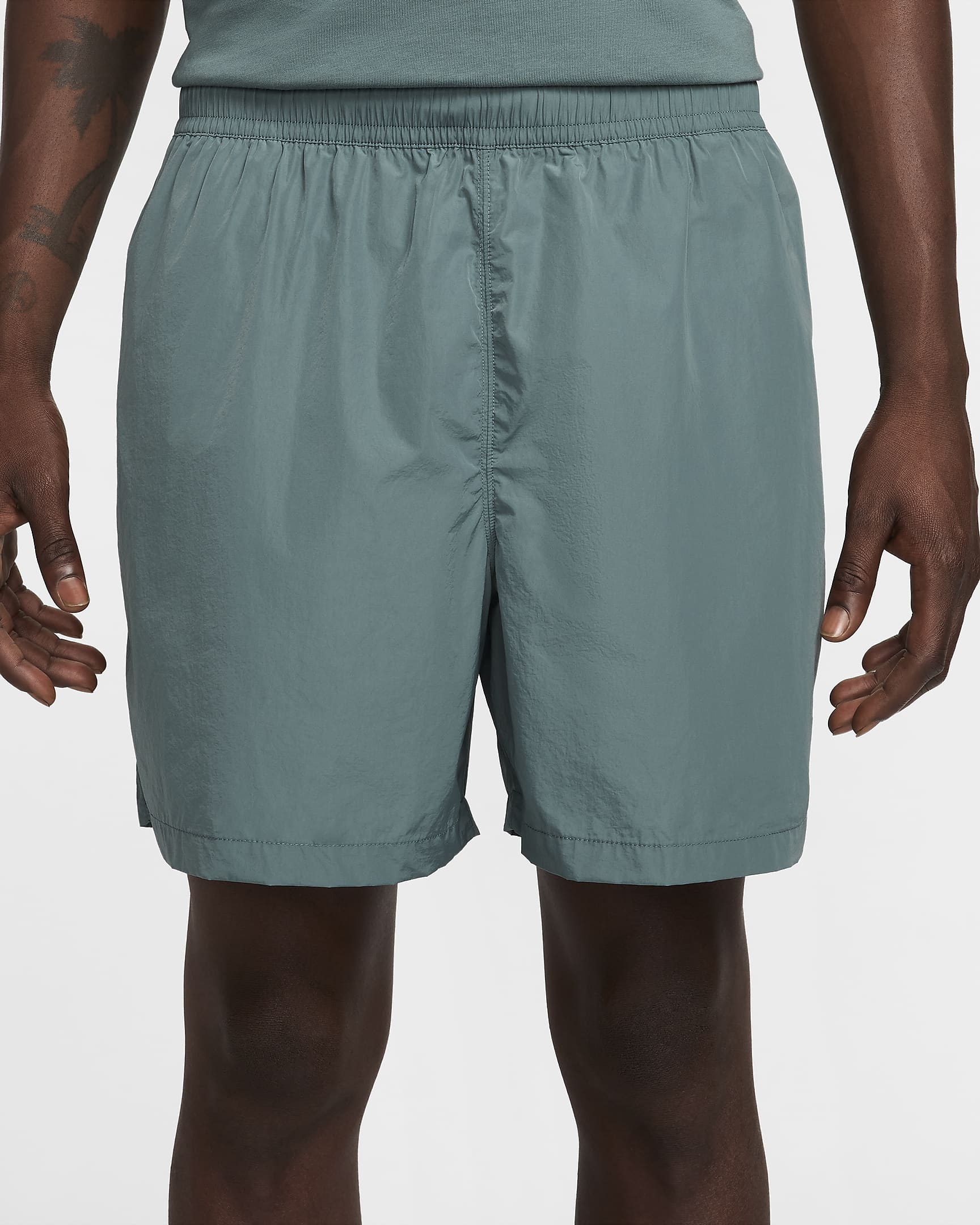 NOCTA Cardinal Nylonshorts - Mineral Slate/Faded Spruce/Mica Green