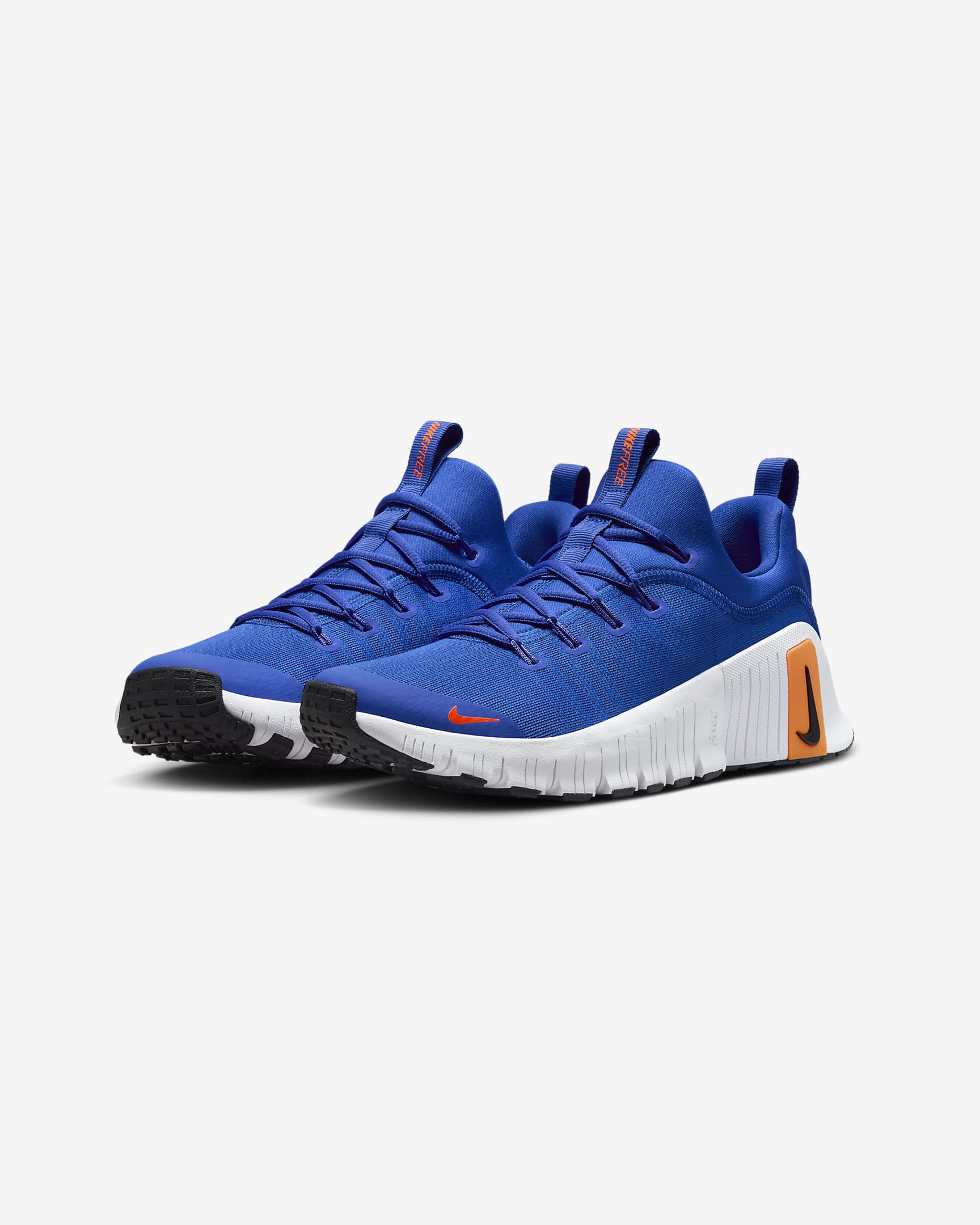 Nike Free Metcon 6 Women's Workout Shoes - Racer Blue/Sail/Total Orange/Black