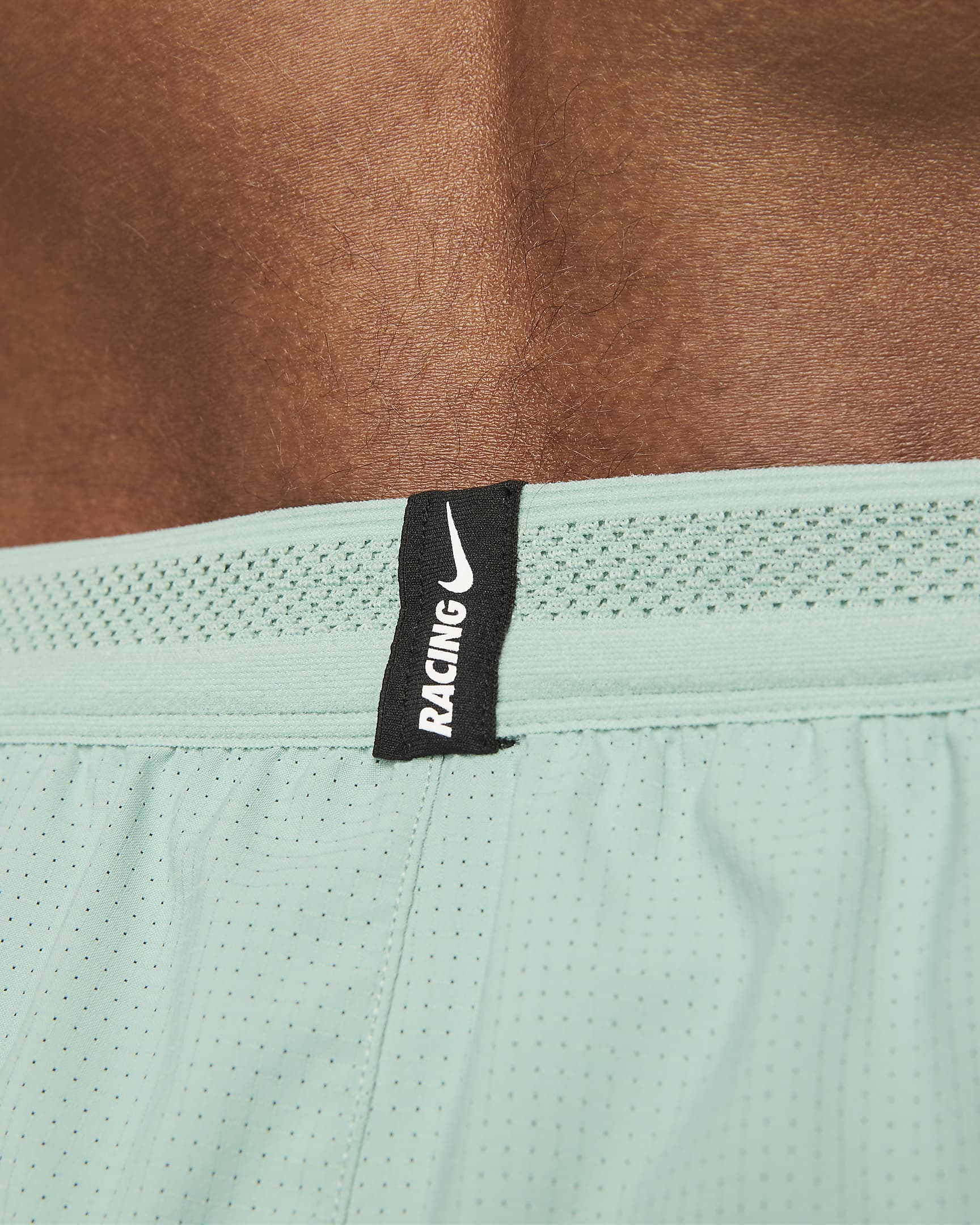 Nike AeroSwift Men's 5cm (approx.) Brief-Lined Racing Shorts - Mineral/Black