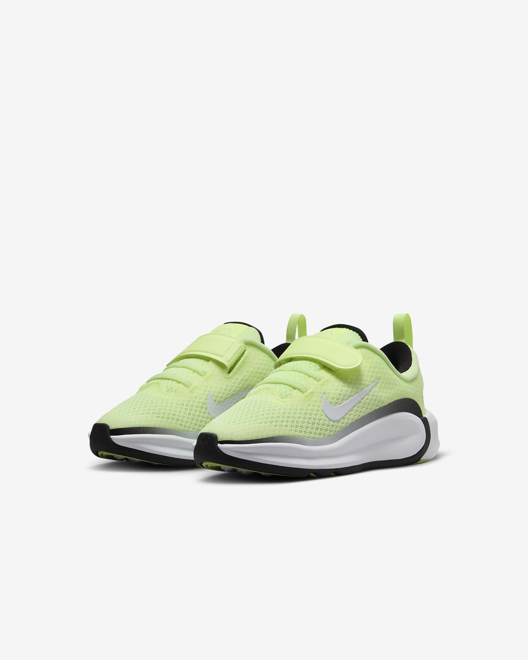 Buty dla małych dzieci Nike Infinity Flow - Barely Volt/Czerń/Biel