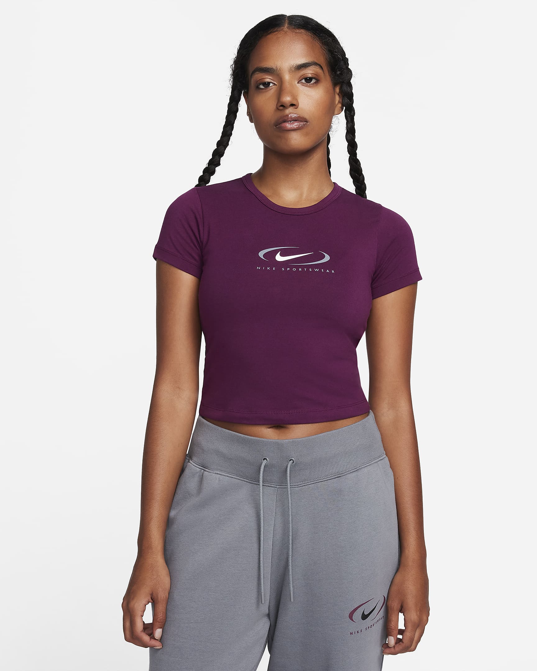 Nike Sportswear Women's Cropped Graphic Tee. Nike ZA