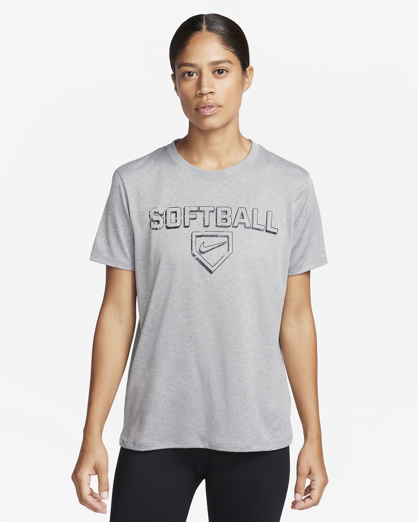 Nike DriFIT Women's Softball TShirt.