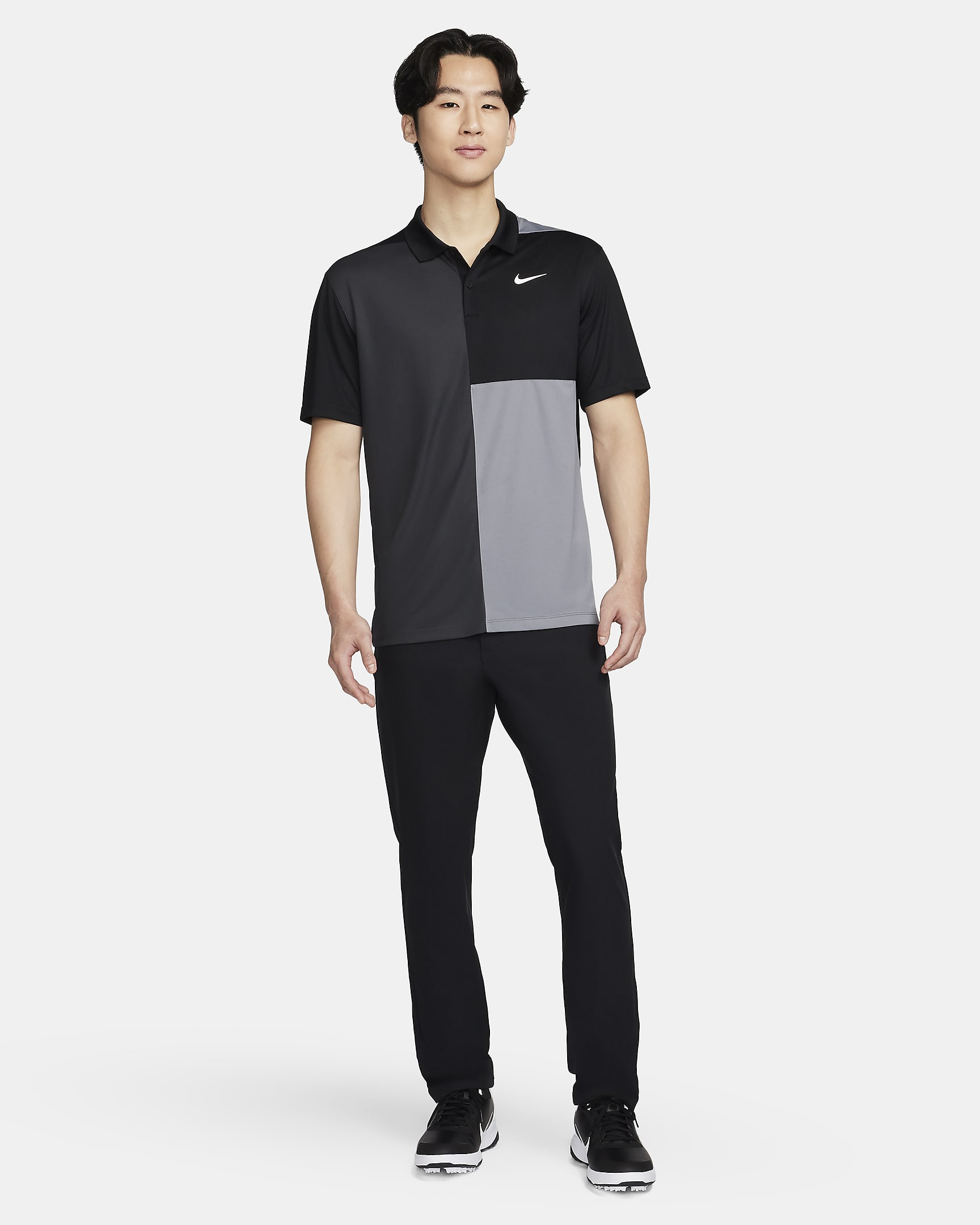 Nike Tour Men's 5-Pocket Slim Golf Trousers - Black/Black