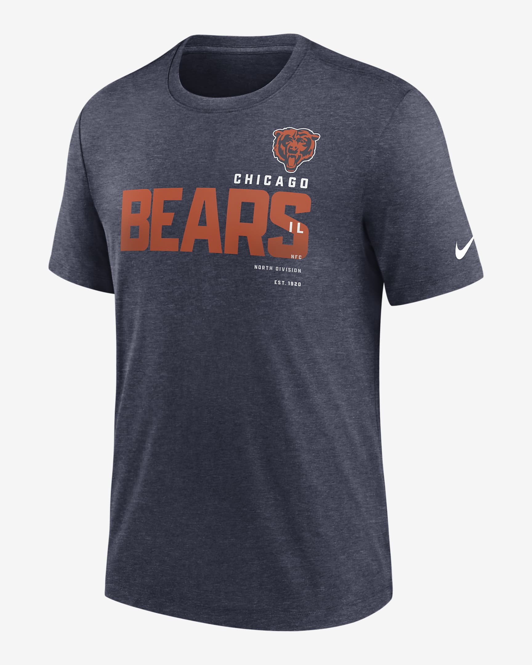 Nike Team (NFL Chicago Bears) Men's T-Shirt. Nike.com