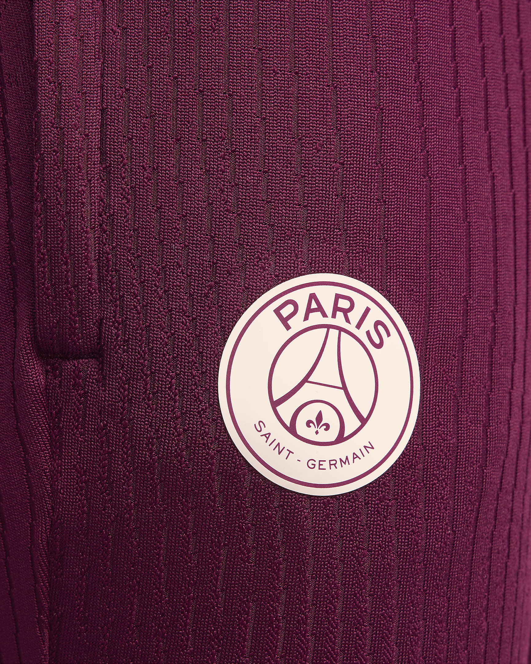 Paris Saint-Germain Strike Elite Men's Nike Dri-FIT ADV Football Knit Pants - Bordeaux/Geode Teal/Guava Ice