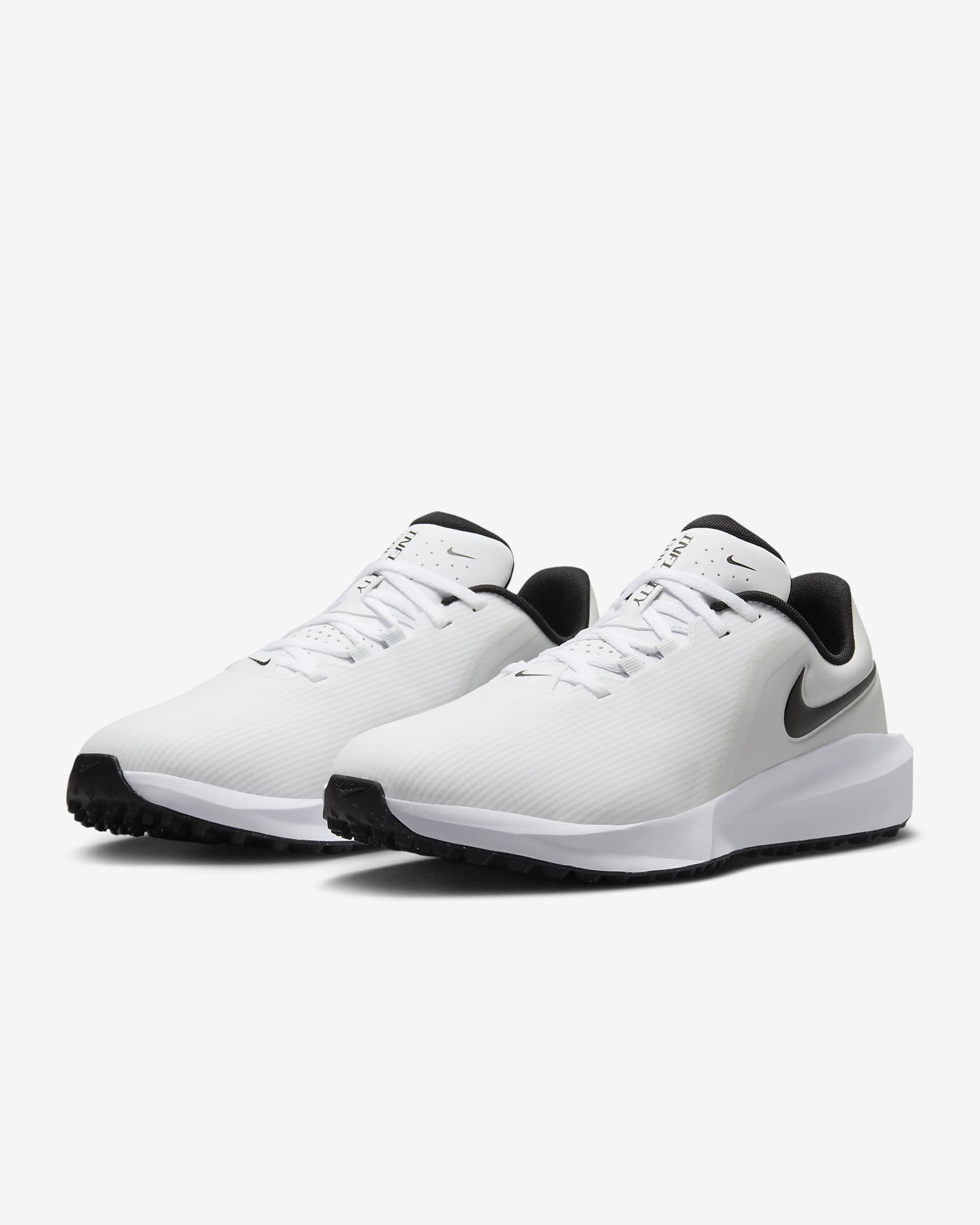 Nike Infinity G NN Golf Shoes (Wide) - White/Pure Platinum/Black