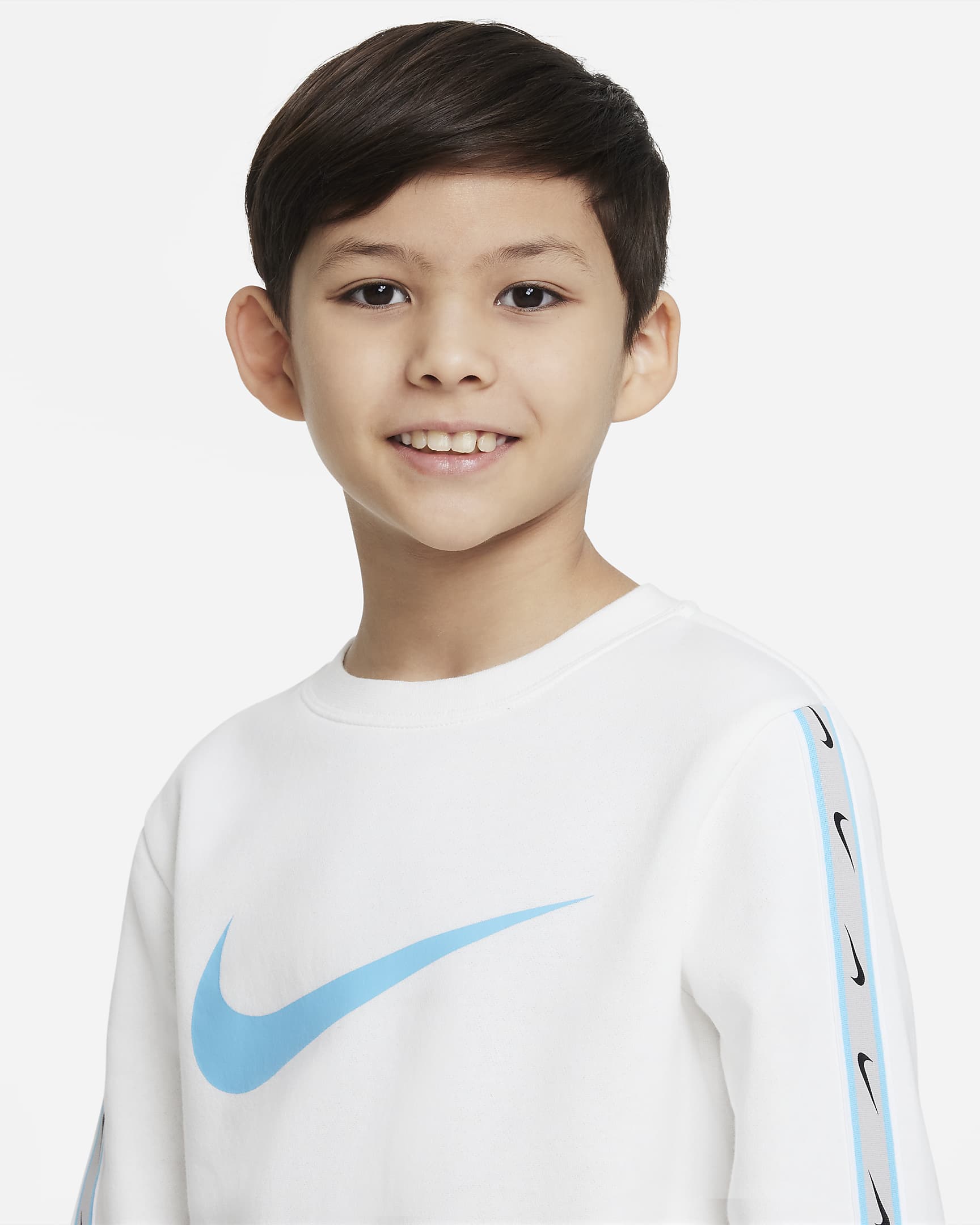Sweat ras-du-cou imprimé - Bleu marine/Aspen - ENFANT | H&M FR