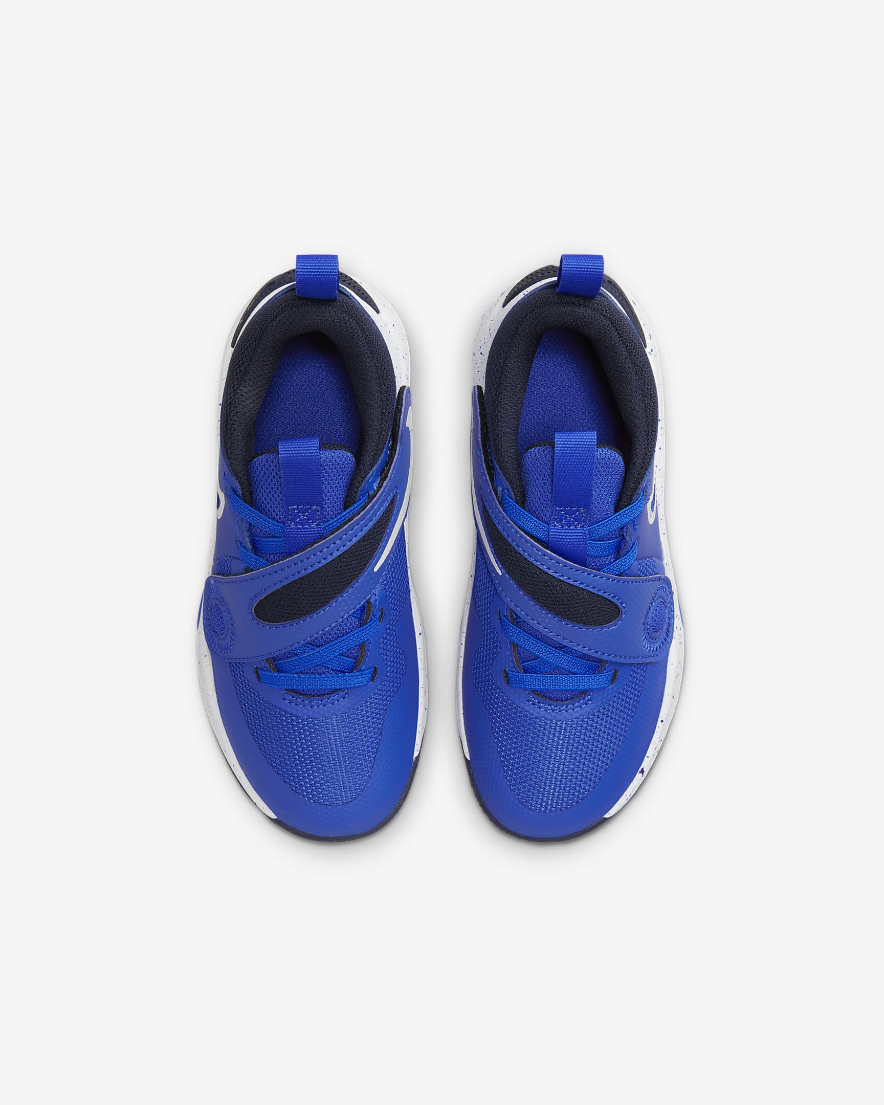 Nike Team Hustle D 11 Younger Kids' Shoes - Hyper Royal/Obsidian/White/White