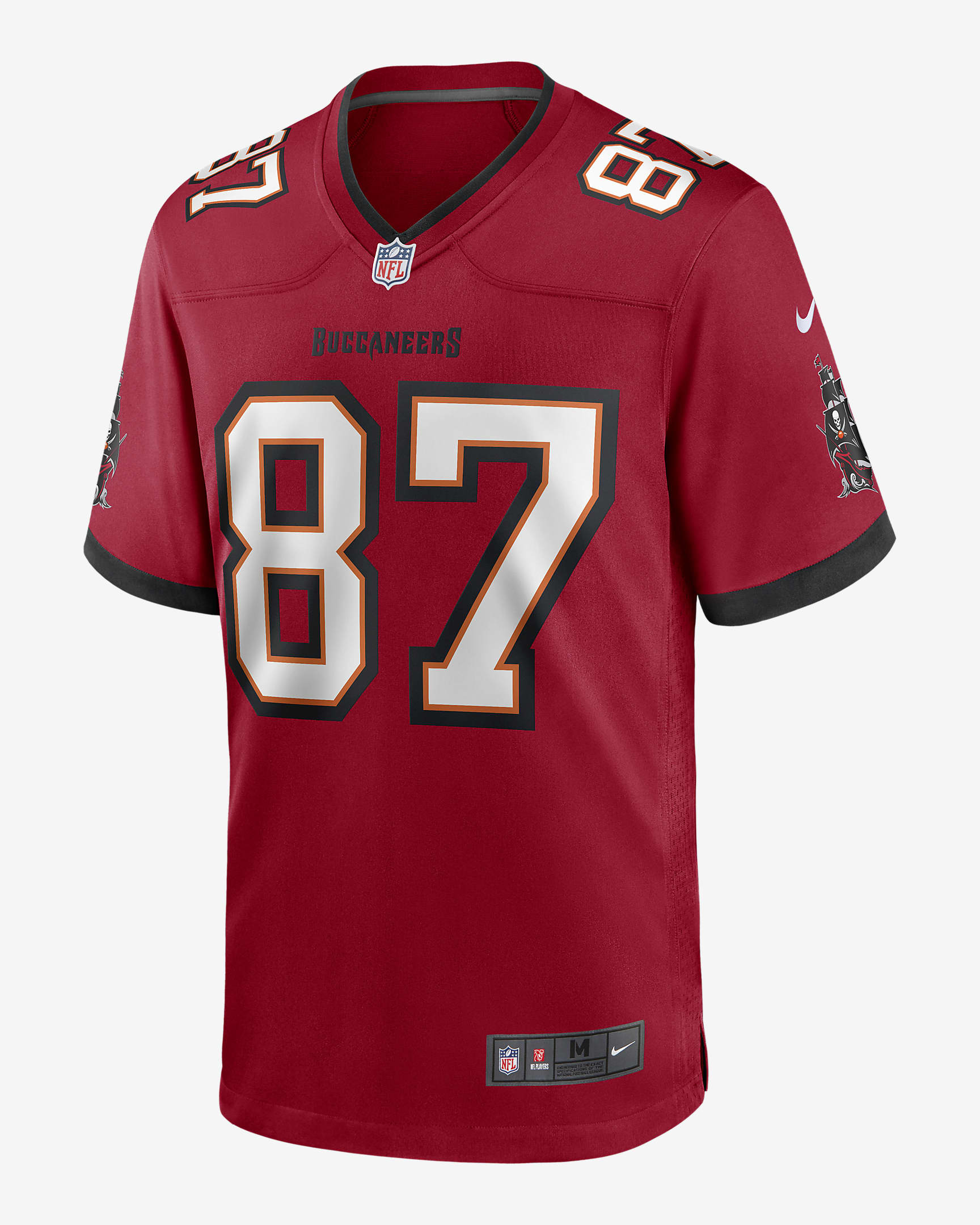 NFL Tampa Bay Buccaneers (Rob Gronkowski) Men's Game Jersey. Nike.com