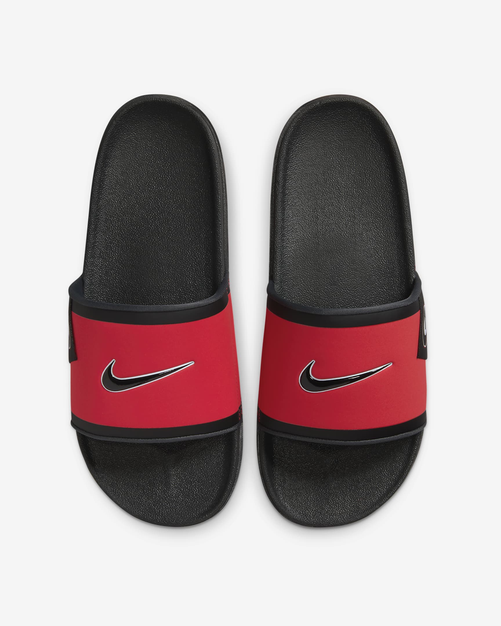 Nike College Offcourt (Georgia) Slides - University Red/Dark Smoke Grey/Black