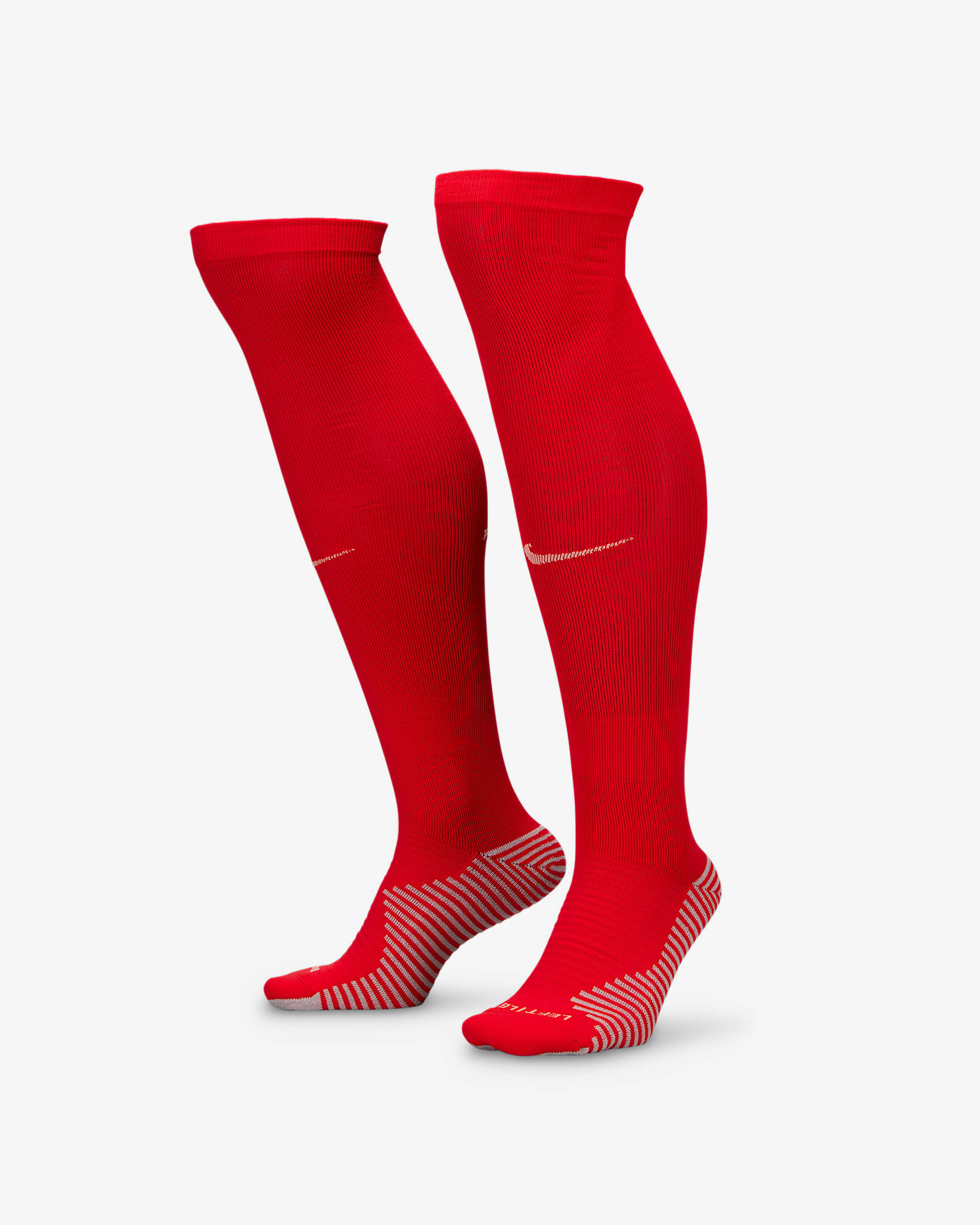 Primera equipación Strike FFF Medias de fútbol hasta la rodilla Nike Dri-FIT - University Red/Light Madder Root