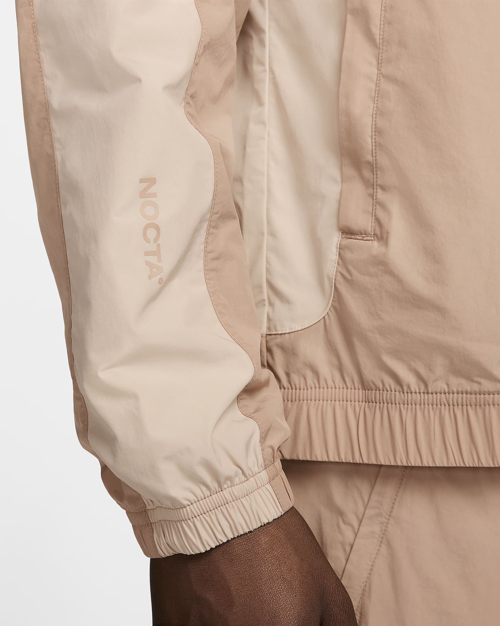 NOCTA Northstar Nylon Track Jacket - Hemp/Sanddrift/Sanddrift