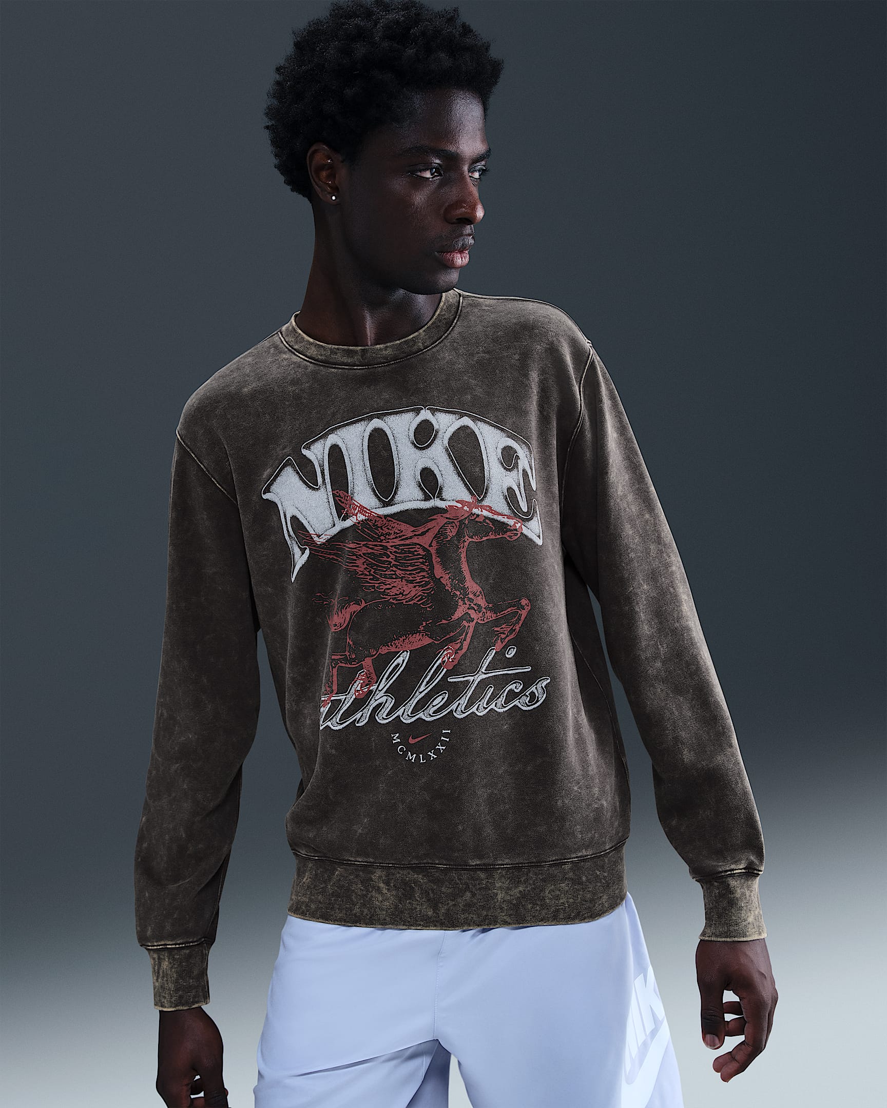 Nike Sportswear Club Fleece Crew - Anthracite