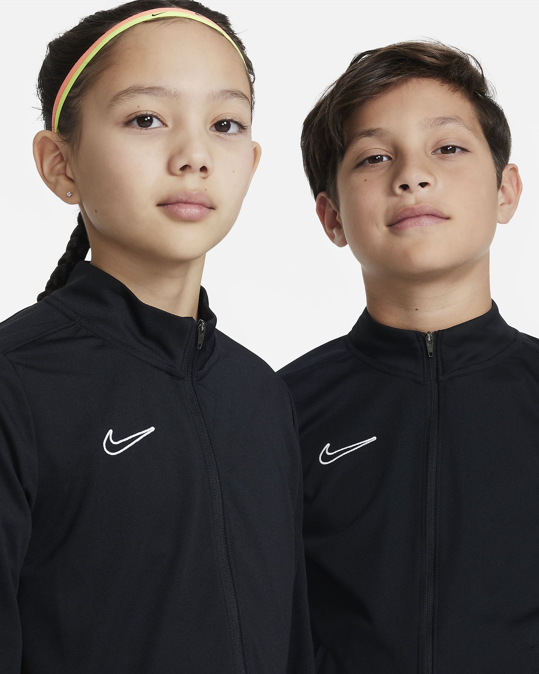 Nike Dri-FIT Academy23 Kids' Football Tracksuit - Black/Black/White