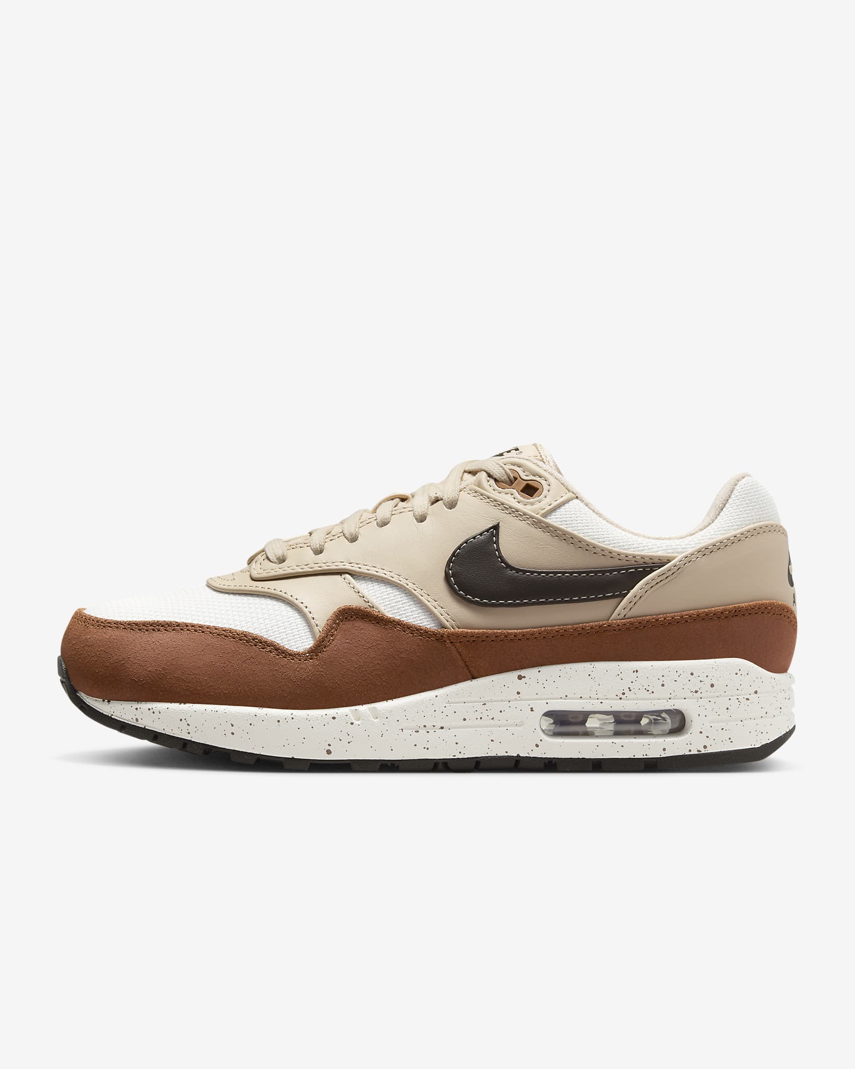 Calzado para mujer Nike Air Max 1 '87 - Marrón terciopelo/Vela/Tostado británico claro/Duna