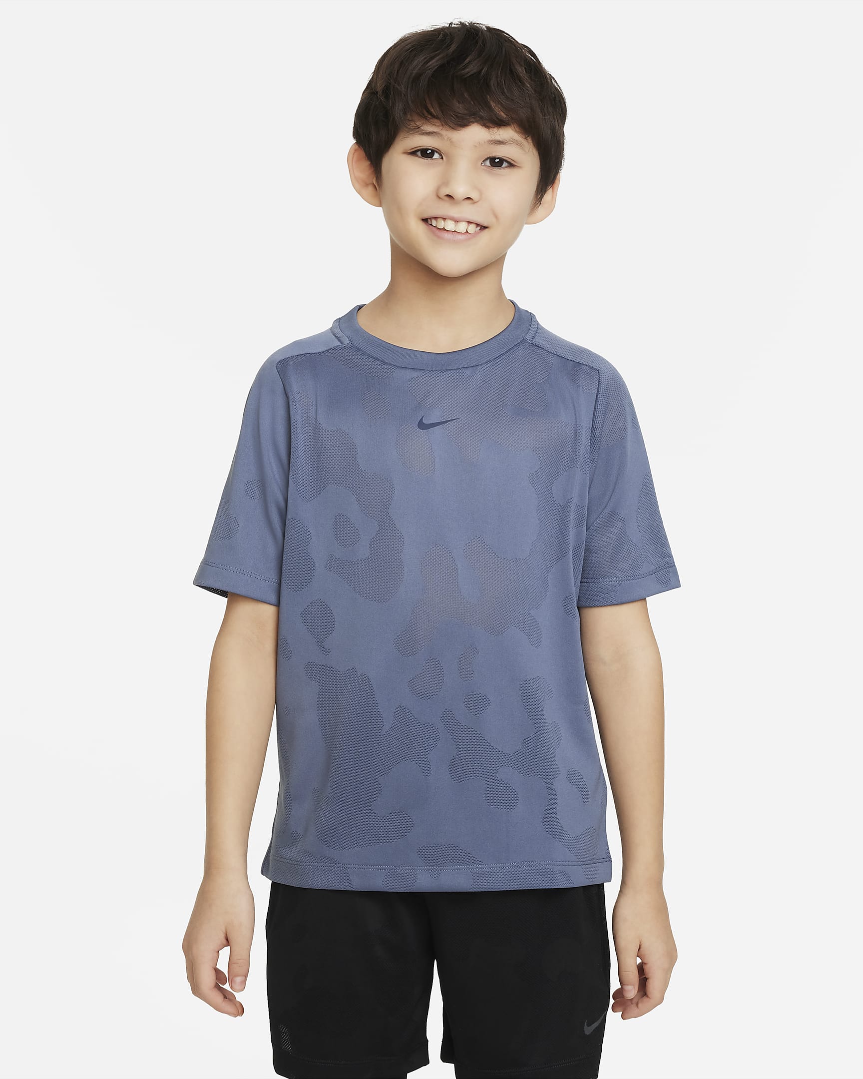 Playera de entrenamiento para niño talla grande Nike Dri-FIT Multi+ ...