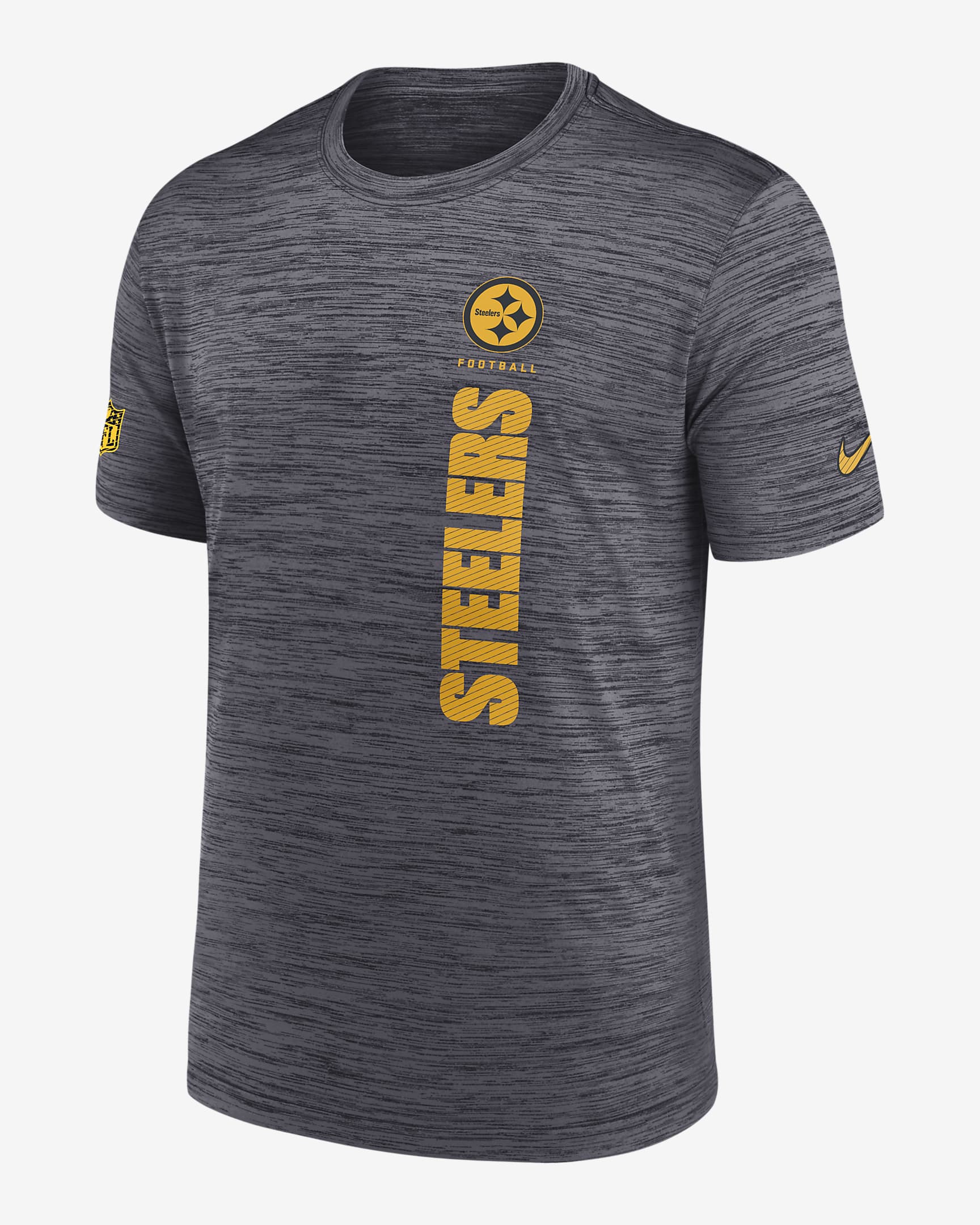 Pittsburgh Steelers Sideline Velocity Men's Nike Dri-FIT NFL T-Shirt - Black