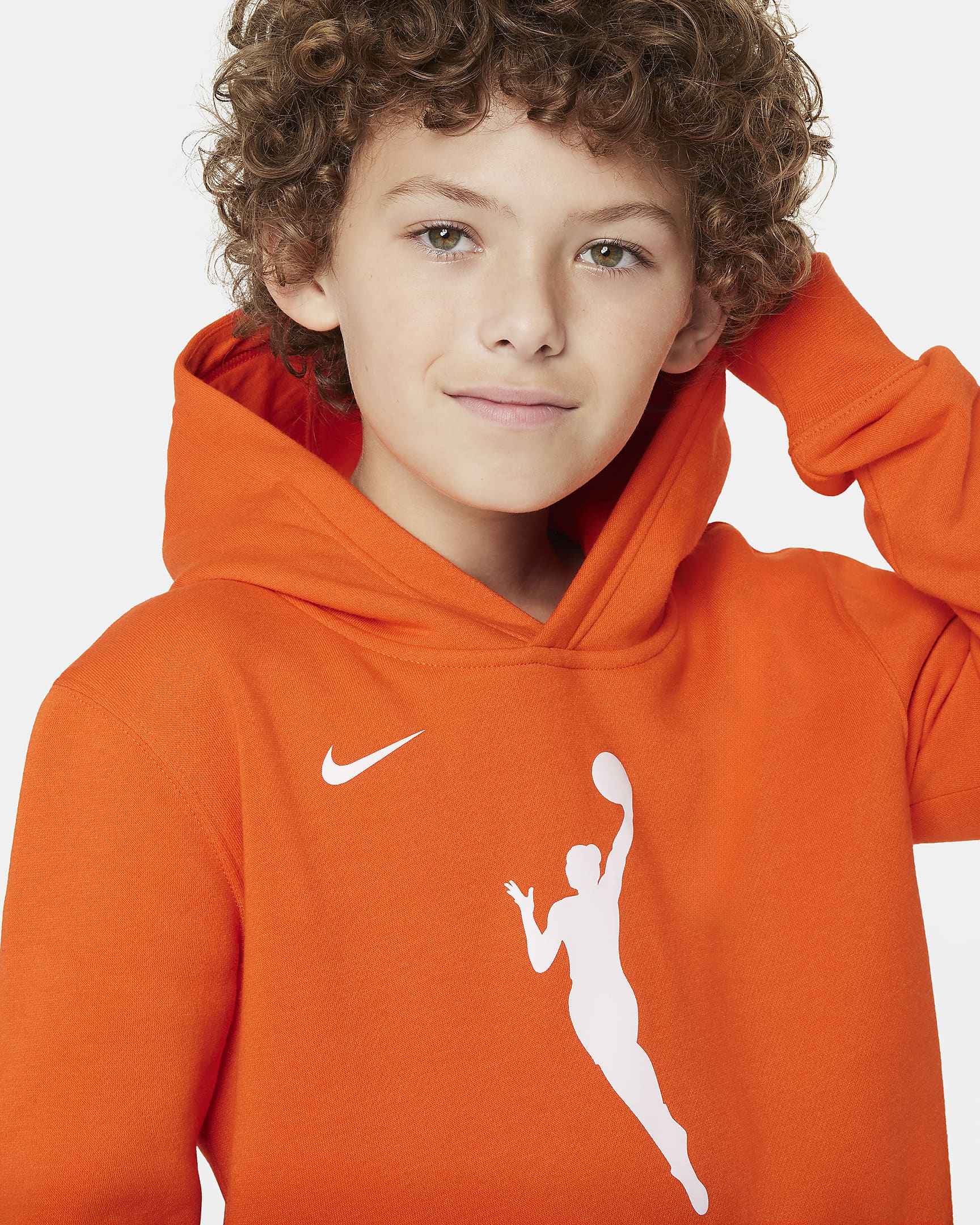 Felpa pullover Team 13 Essential Nike WNBA – Ragazzo/a - Brilliant Orange