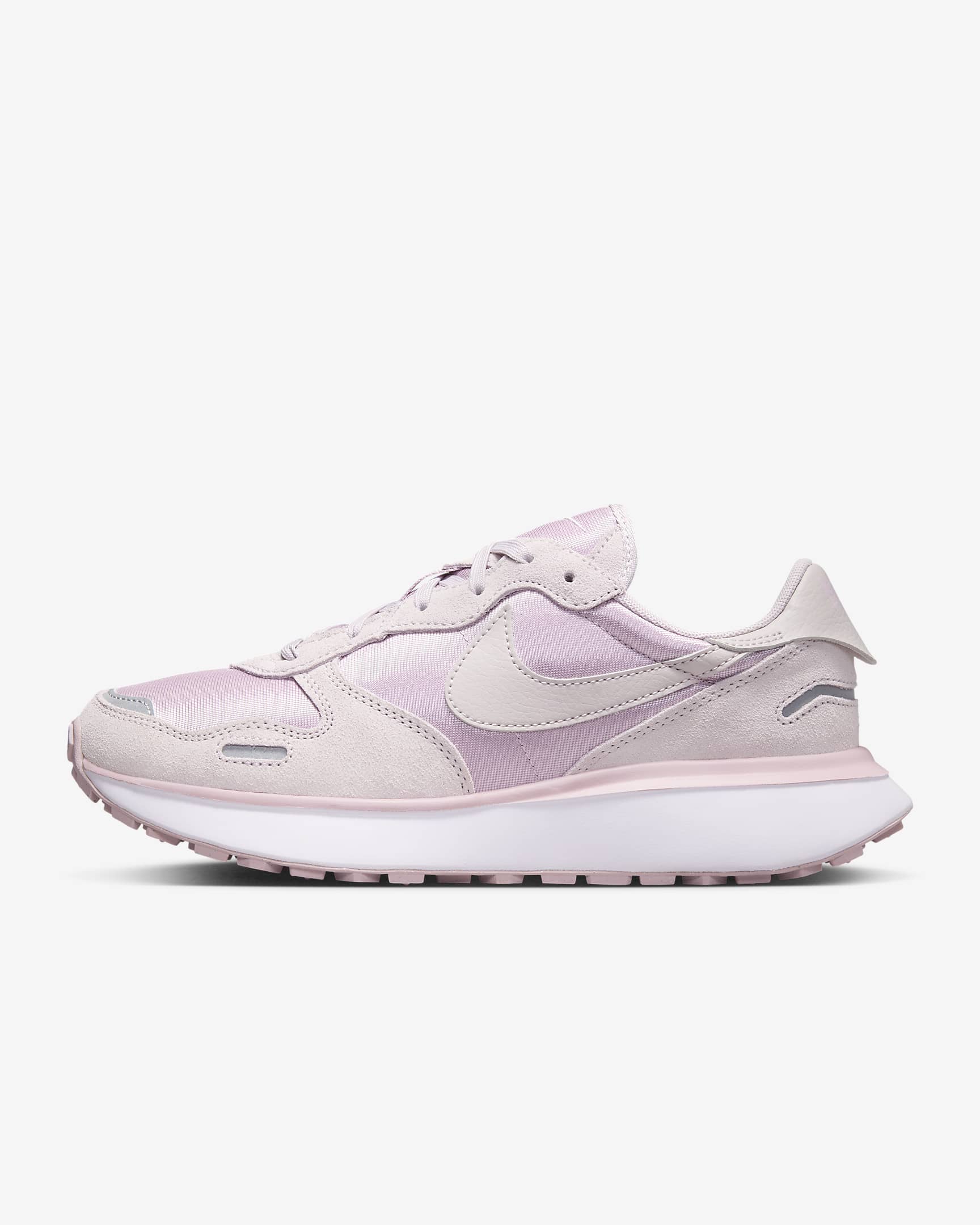 Tenis para mujer Nike Phoenix Waffle - Tiza ciruela/Violeta claro/Plata metalizado/Violeta platino