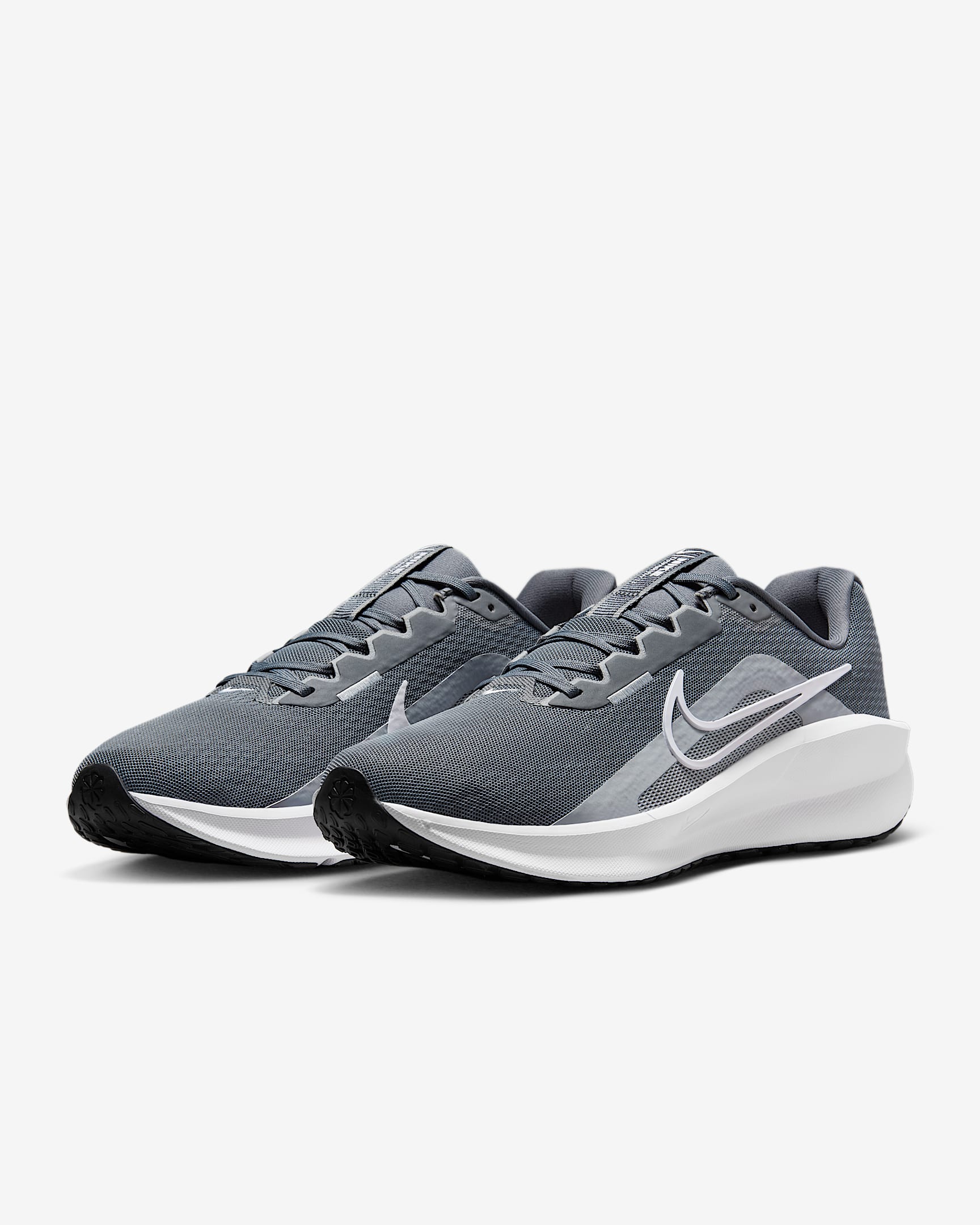 Nike Downshifter 13 Men's Road Running Shoes - Cool Grey/Wolf Grey/Pure Platinum/White