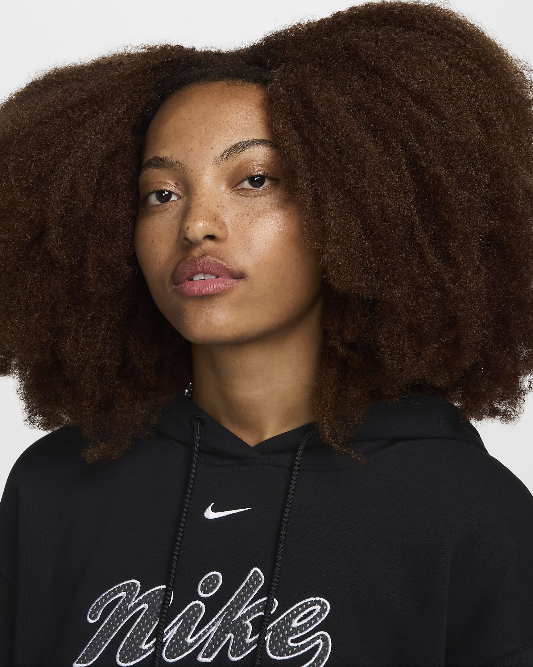 Nike Sportswear Phoenix Fleece-Hoodie (Damen) - Schwarz