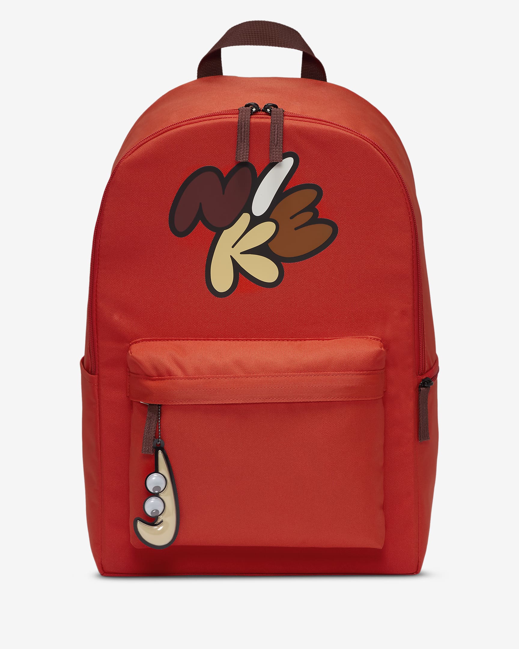 Nike Heritage Older Kids' Backpack (25L) - Picante Red/Dark Pony/Sesame