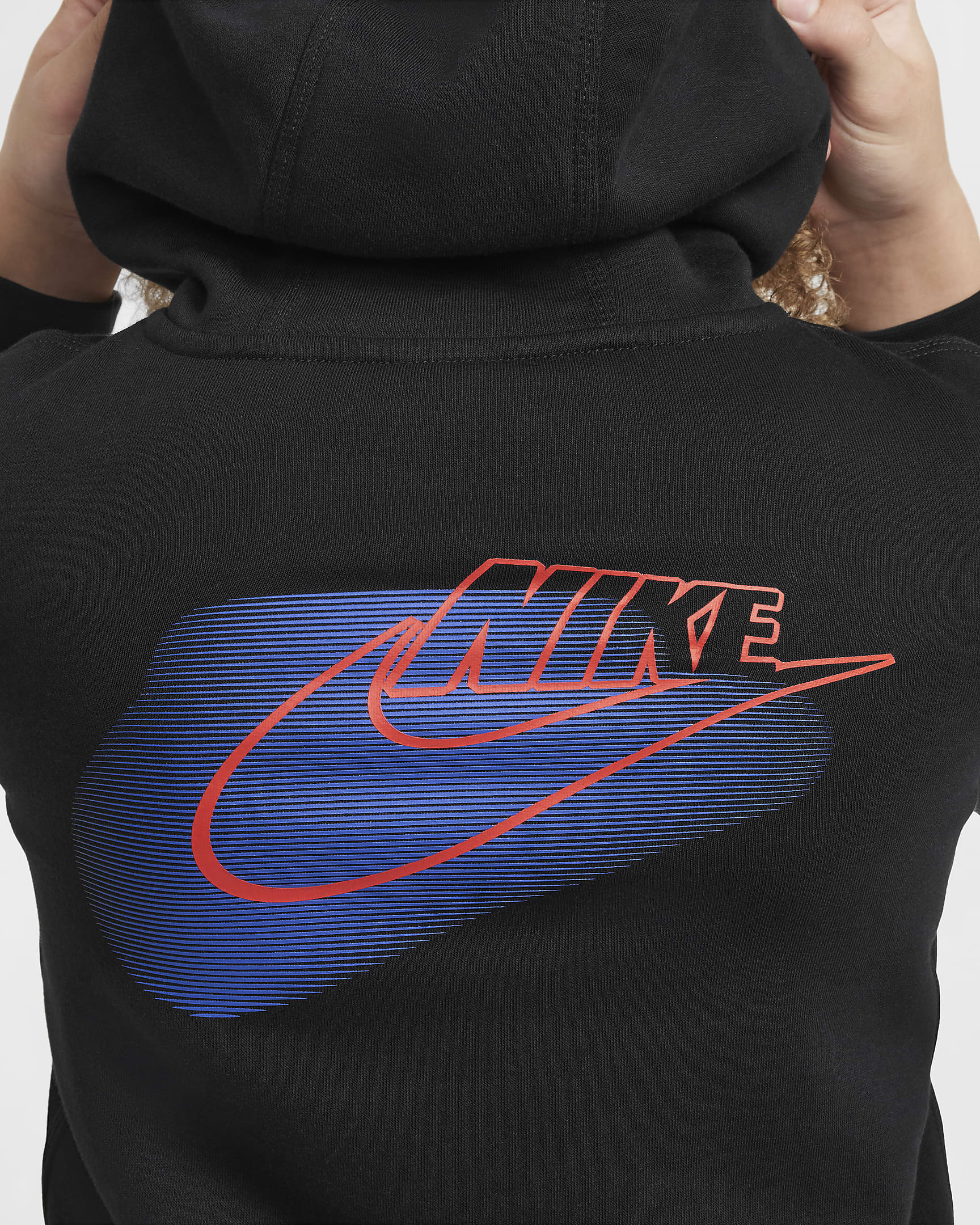 Nike Sportswear Standard Issue Dessuadora amb caputxa de teixit Fleece - Nen - Negre