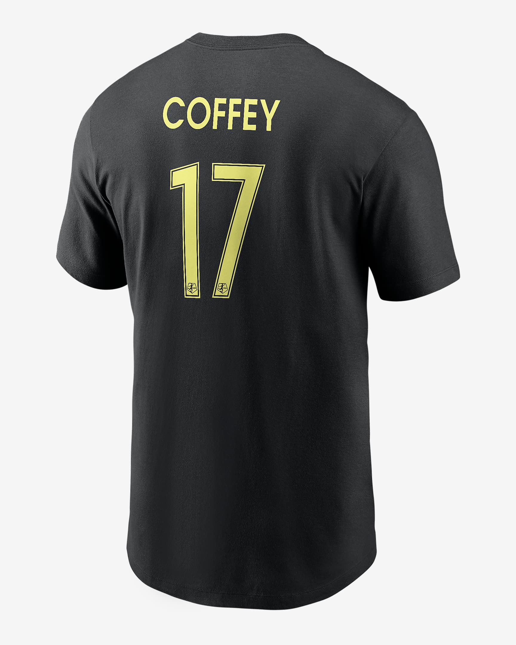 Sam Coffey Portland Thorns FC Men's Nike NWSL T-Shirt - Black