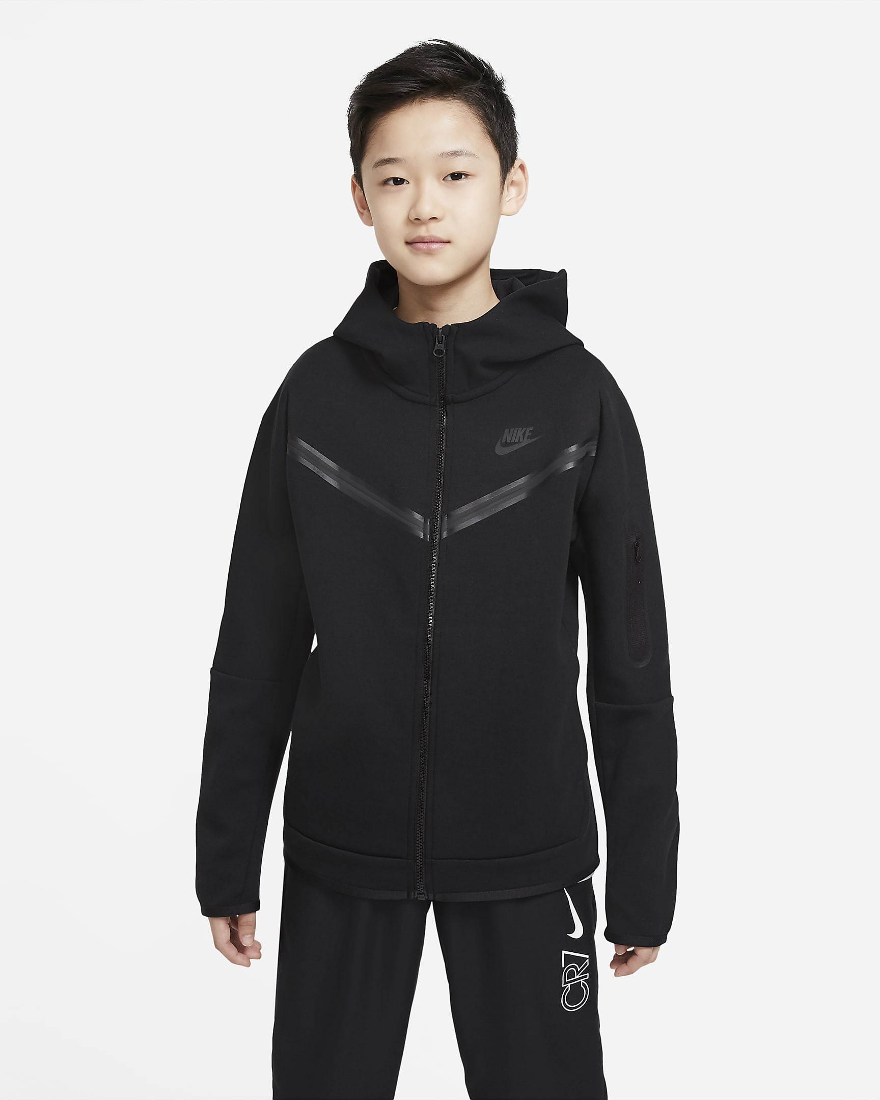 Nike Sportswear Tech Fleece Older Kids' (Boys') Full-Zip Hoodie. Nike ZA