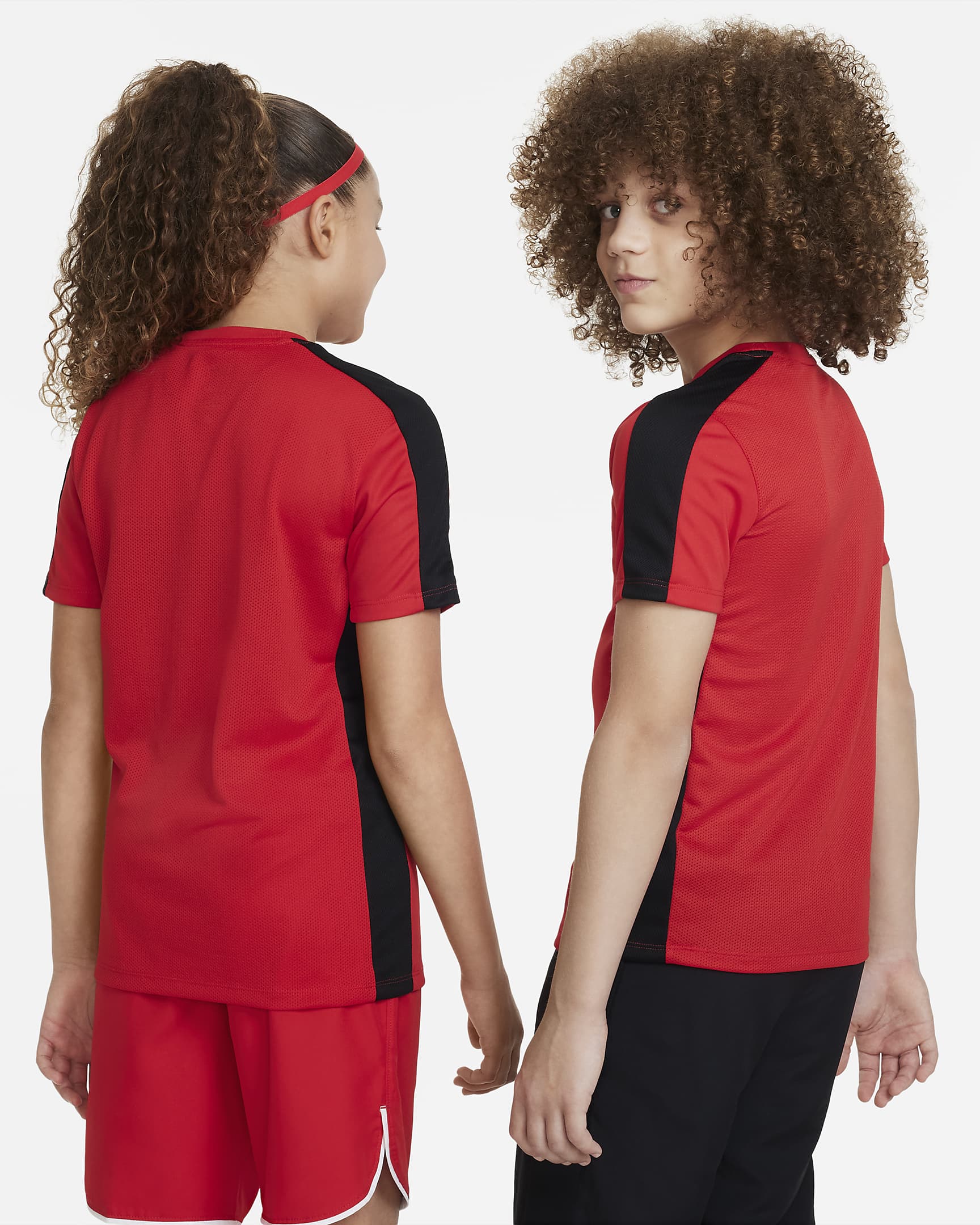 Nike Dri-FIT Academy23 Voetbaltop voor kids - University Red/Zwart/Wit