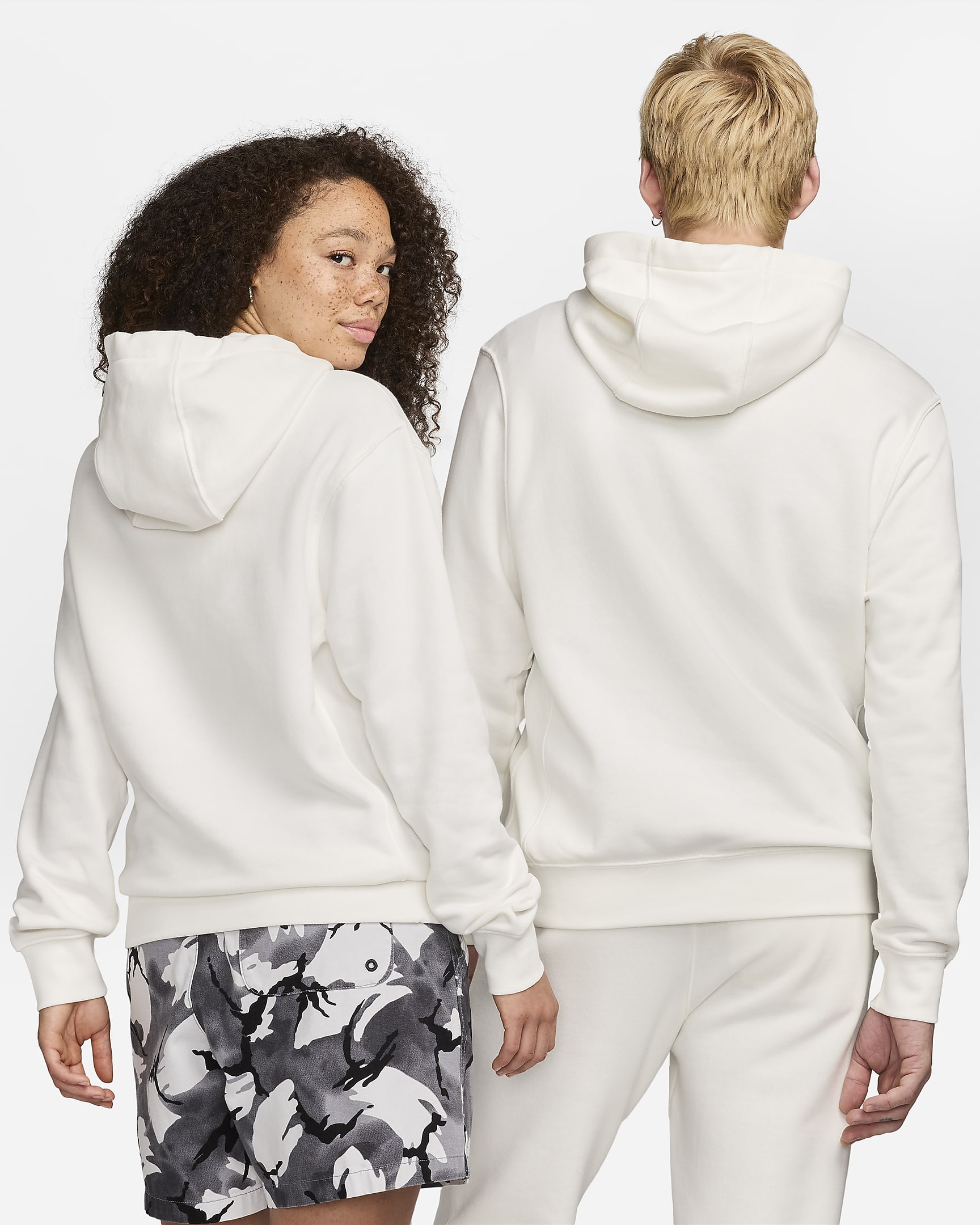 Nike Sportswear Club Fleece Pullover Hoodie - Sail/Sail/White