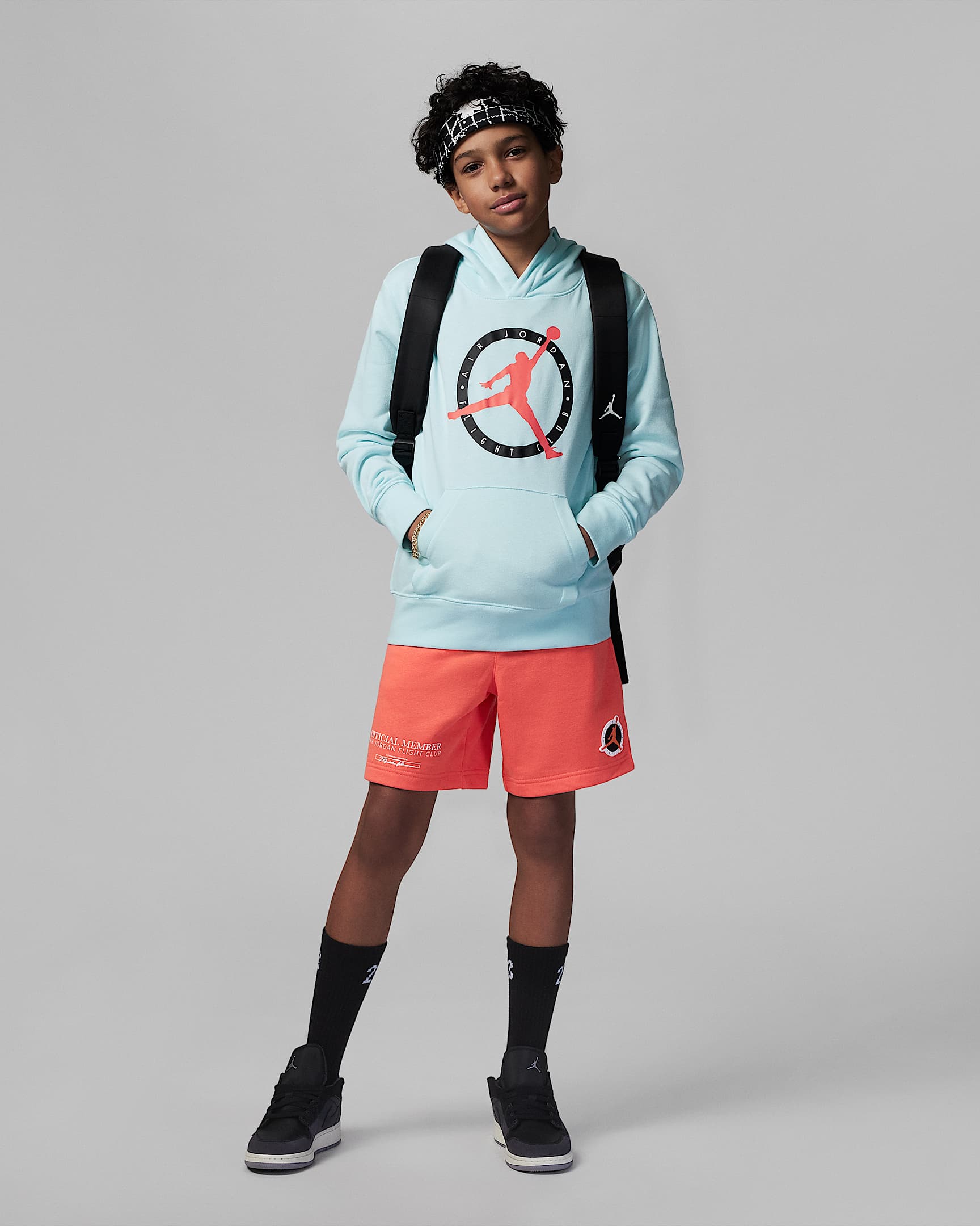 Jordan MJ Flight Pullover Hoodie Older Kids' (Boys) Hoodie. Nike UK