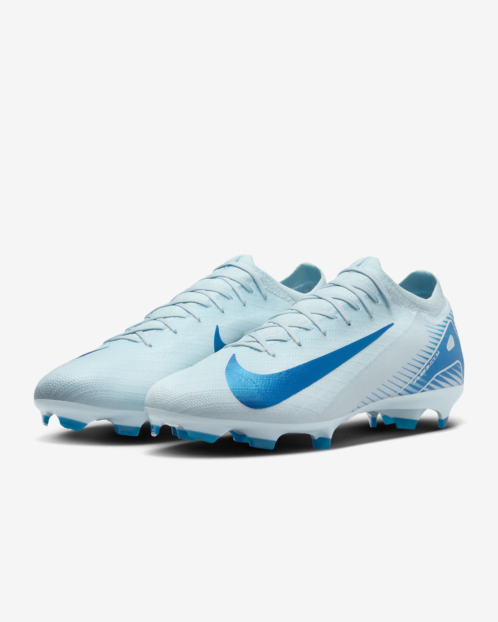 Chaussure de foot à crampons basse pour terrain sec Nike Mercurial Vapor 16 Pro - Glacier Blue/Blue Orbit