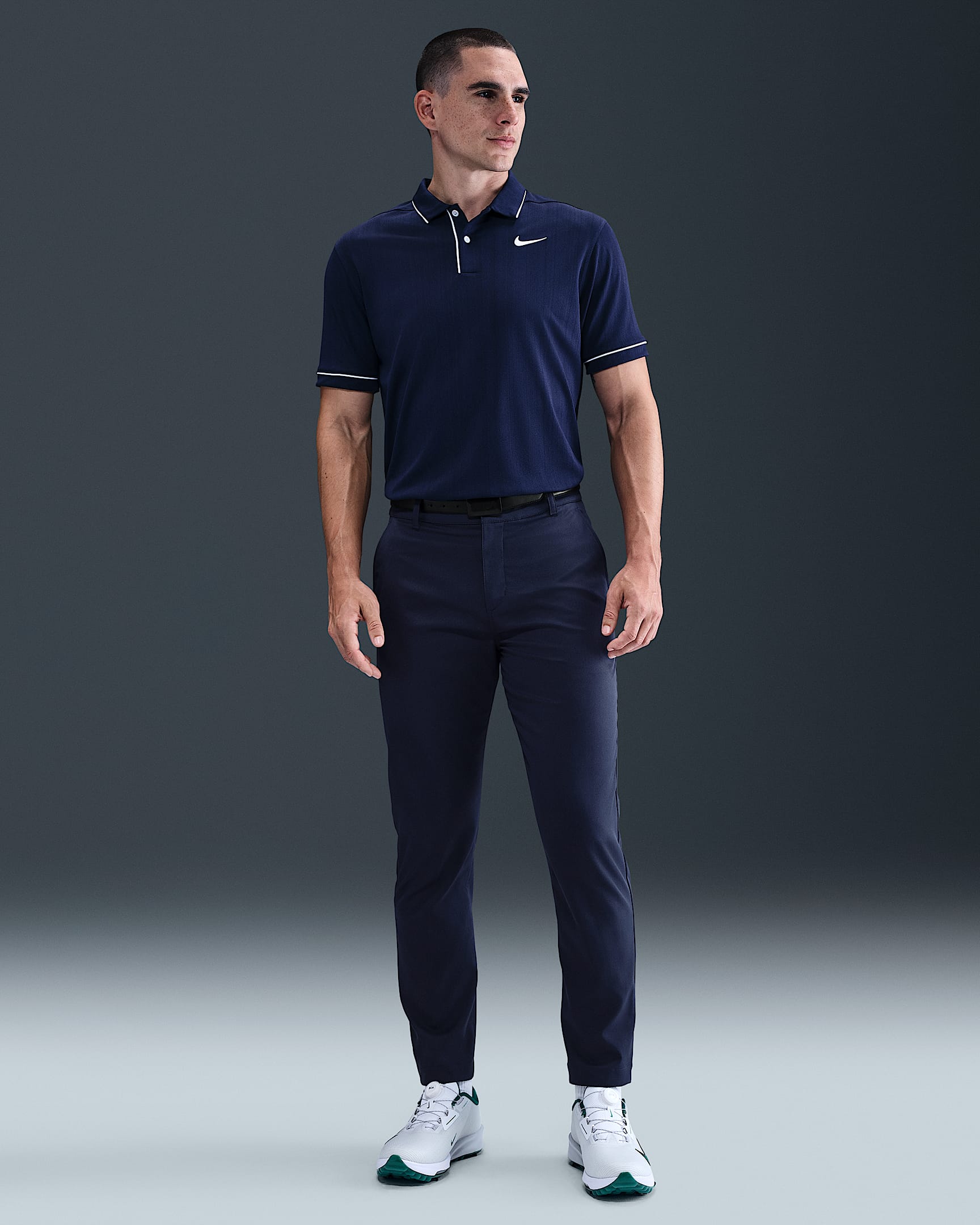 Nike Tour Repel Men's Chino Golf Pants - Midnight Navy/Black