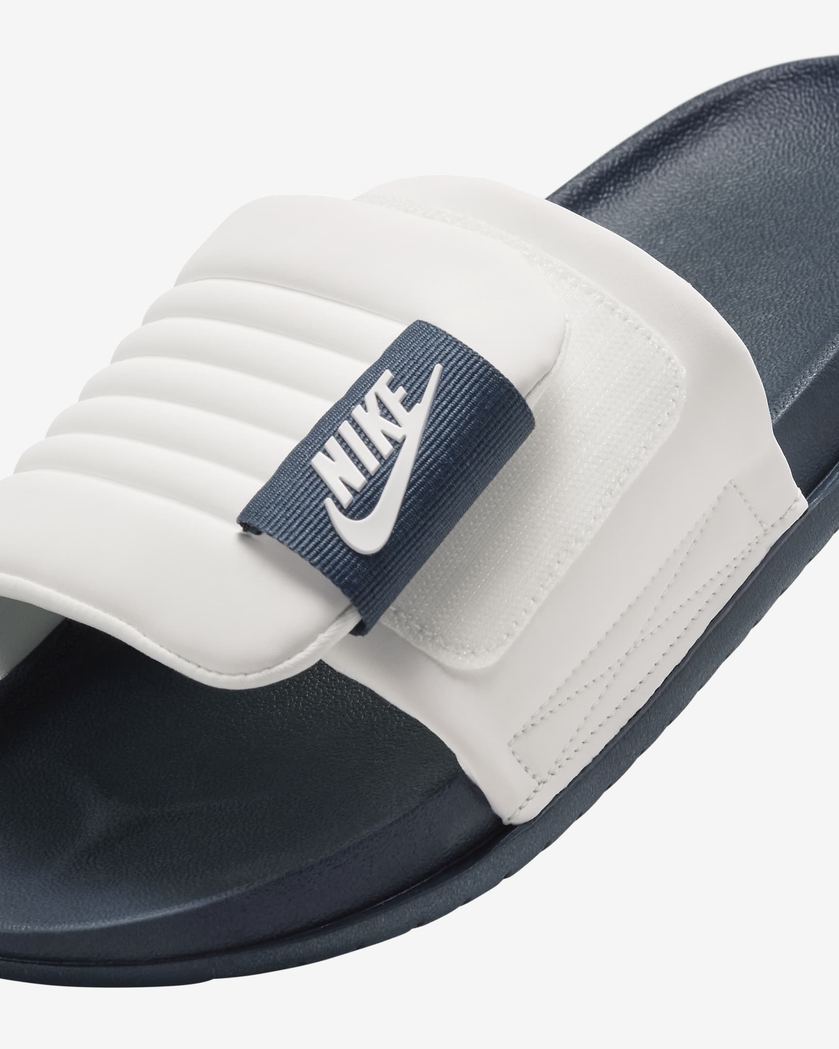 Nike Offcourt Adjust Men's Slides - Sail/Armoury Navy/Sail