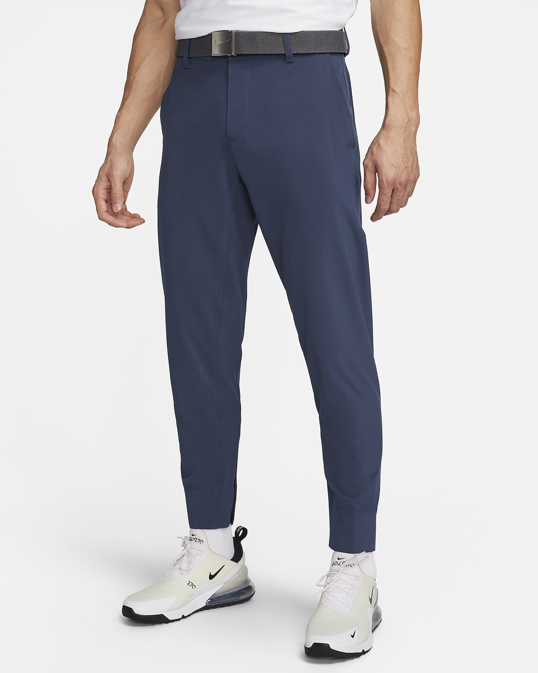 Nike Tour Repel-golfjoggingbukser til mænd - Midnight Navy/sort