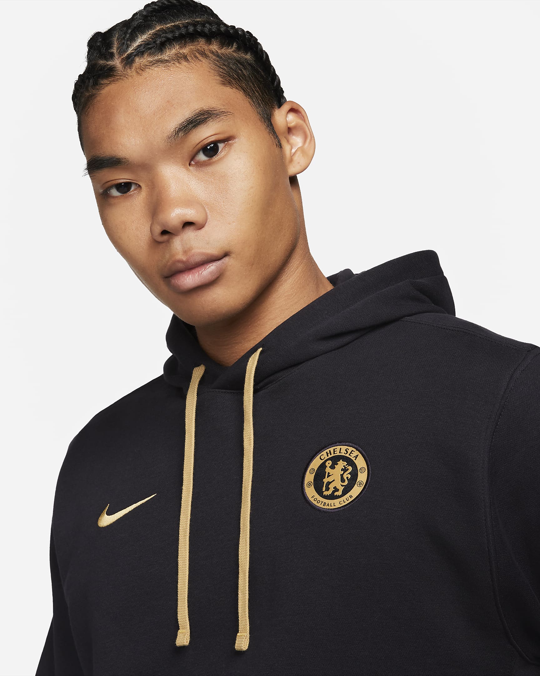 Chelsea F.C. Club Fleece Men's Nike Pullover Hoodie. Nike IL